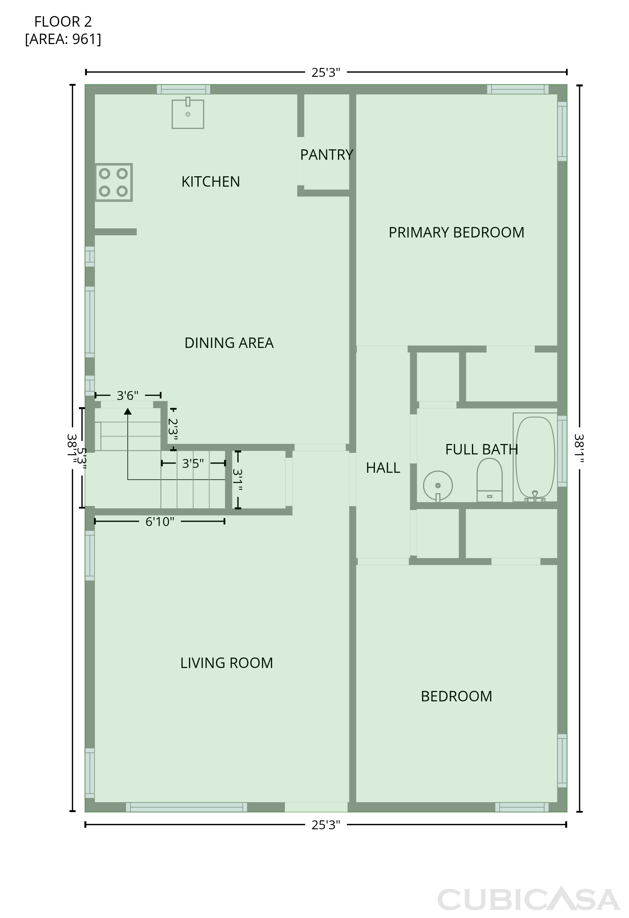 Second Floor of 826 Catskill Dr, Saint Louis, MO