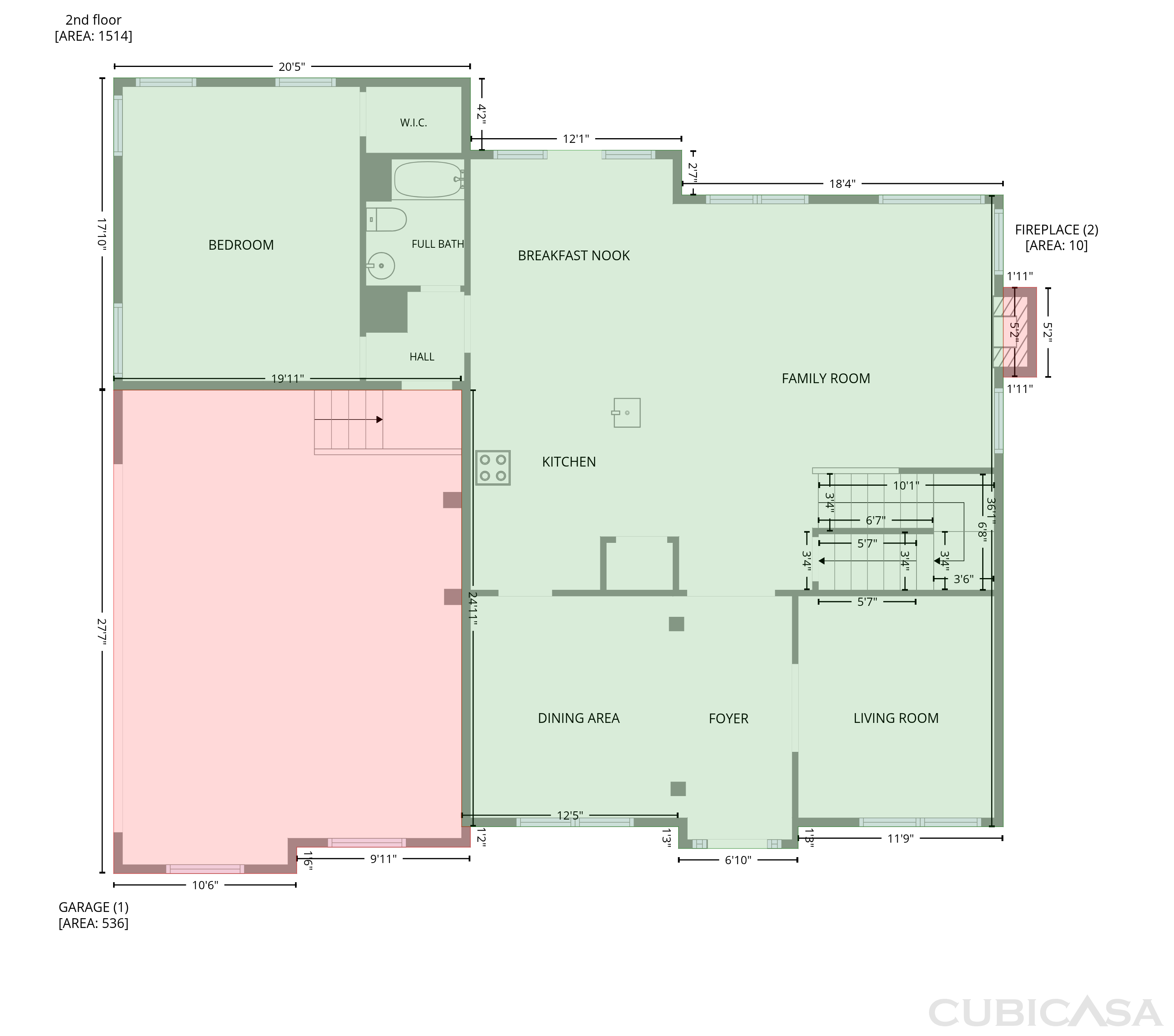 Second Floor of 3981 Brunswick Dr, Harrisburg, NC