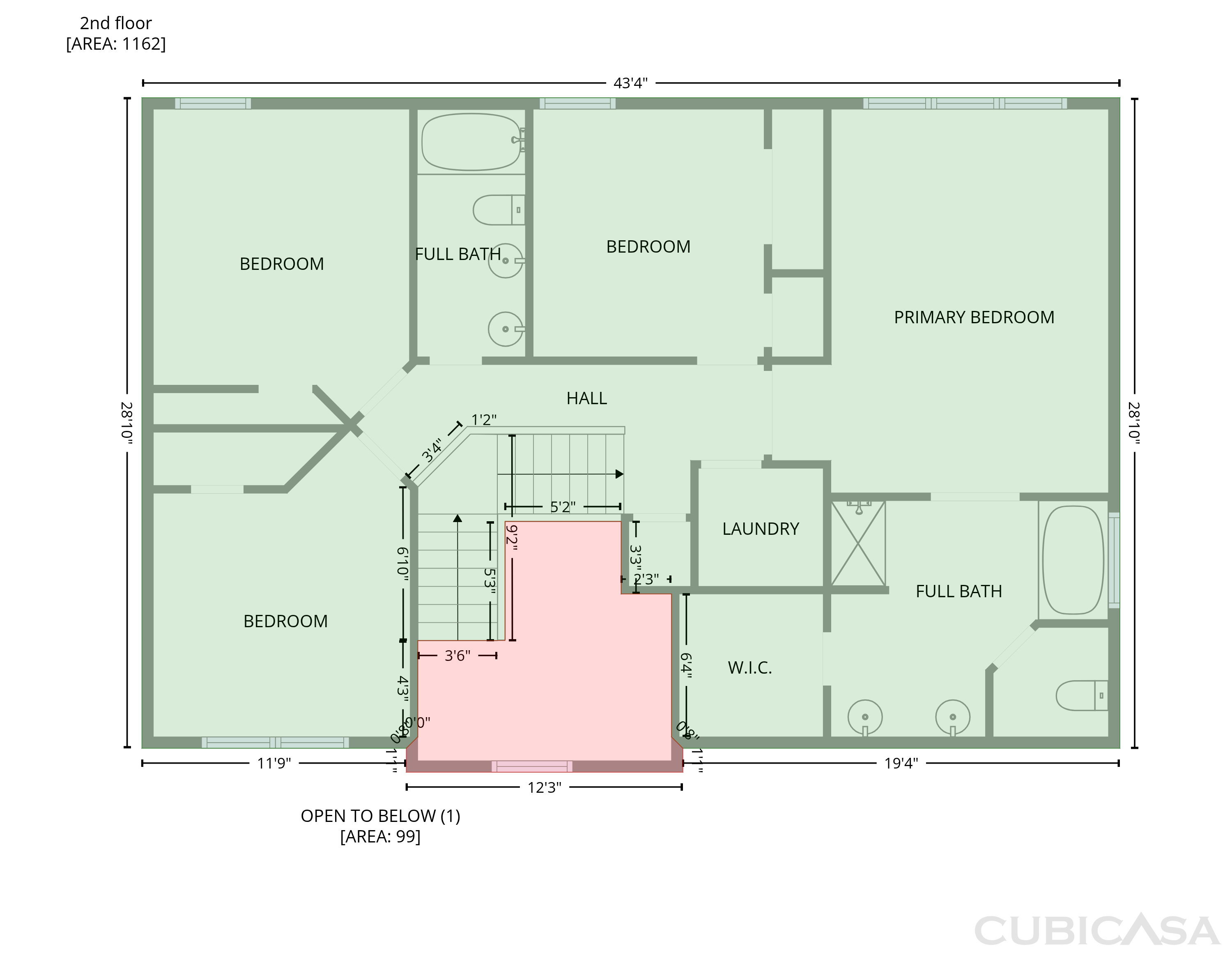 Second Floor of 3935 Lake Lanier Dr, Duluth, GA