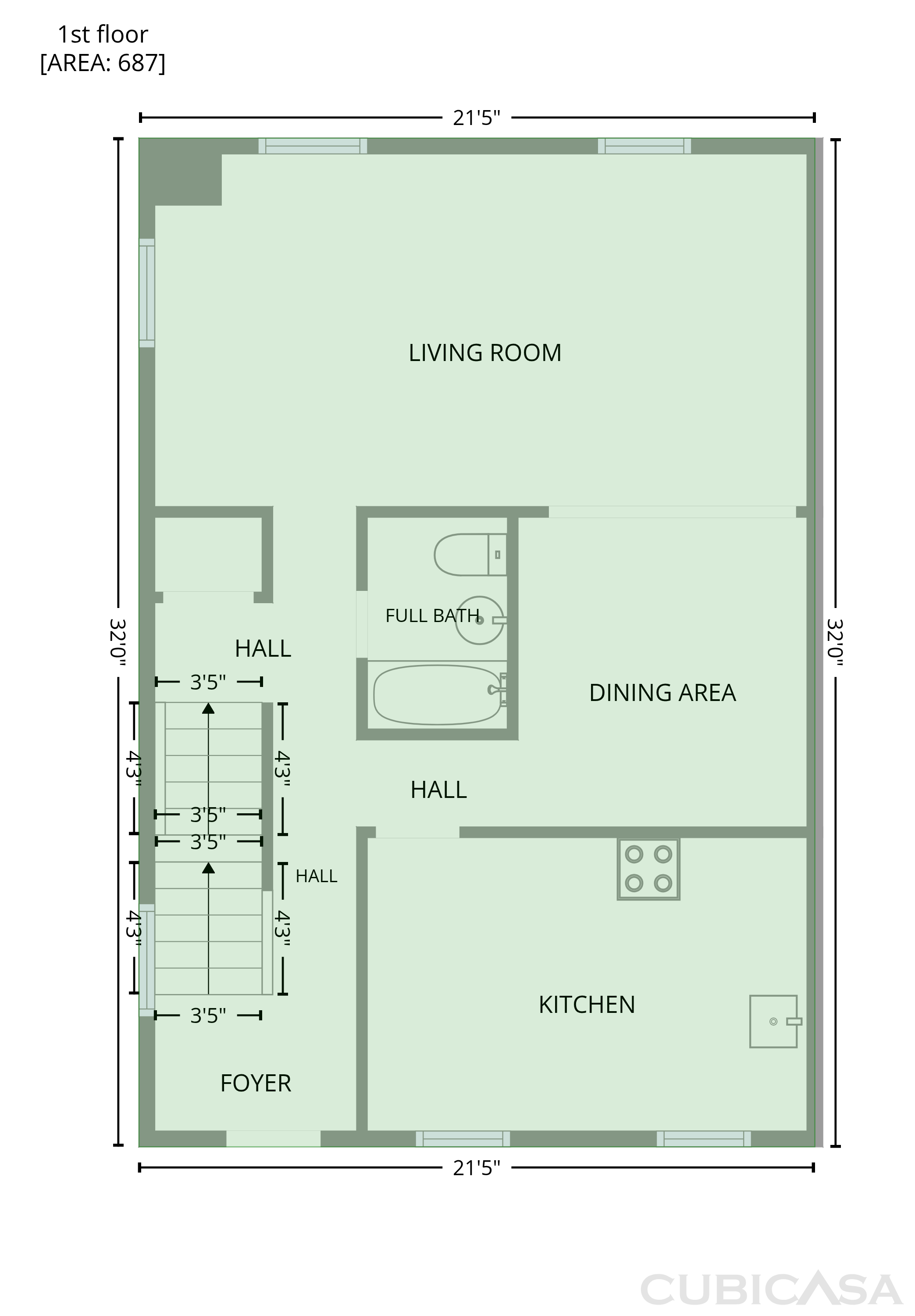 Second Floor of 1810 Sabrina Ct, Charlotte, NC