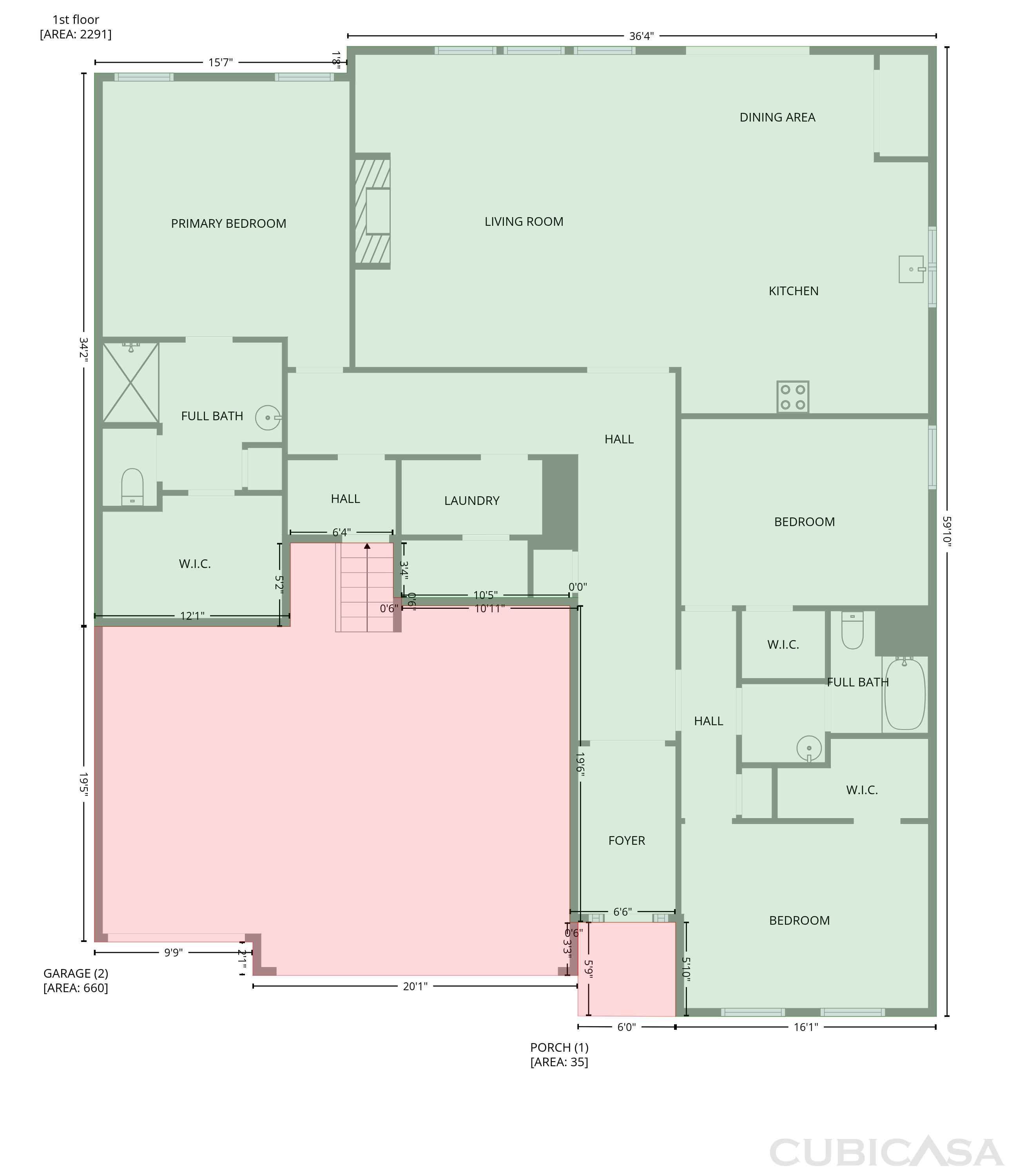 Main Floor of 1621 Alayna Dr, Nashville, TN