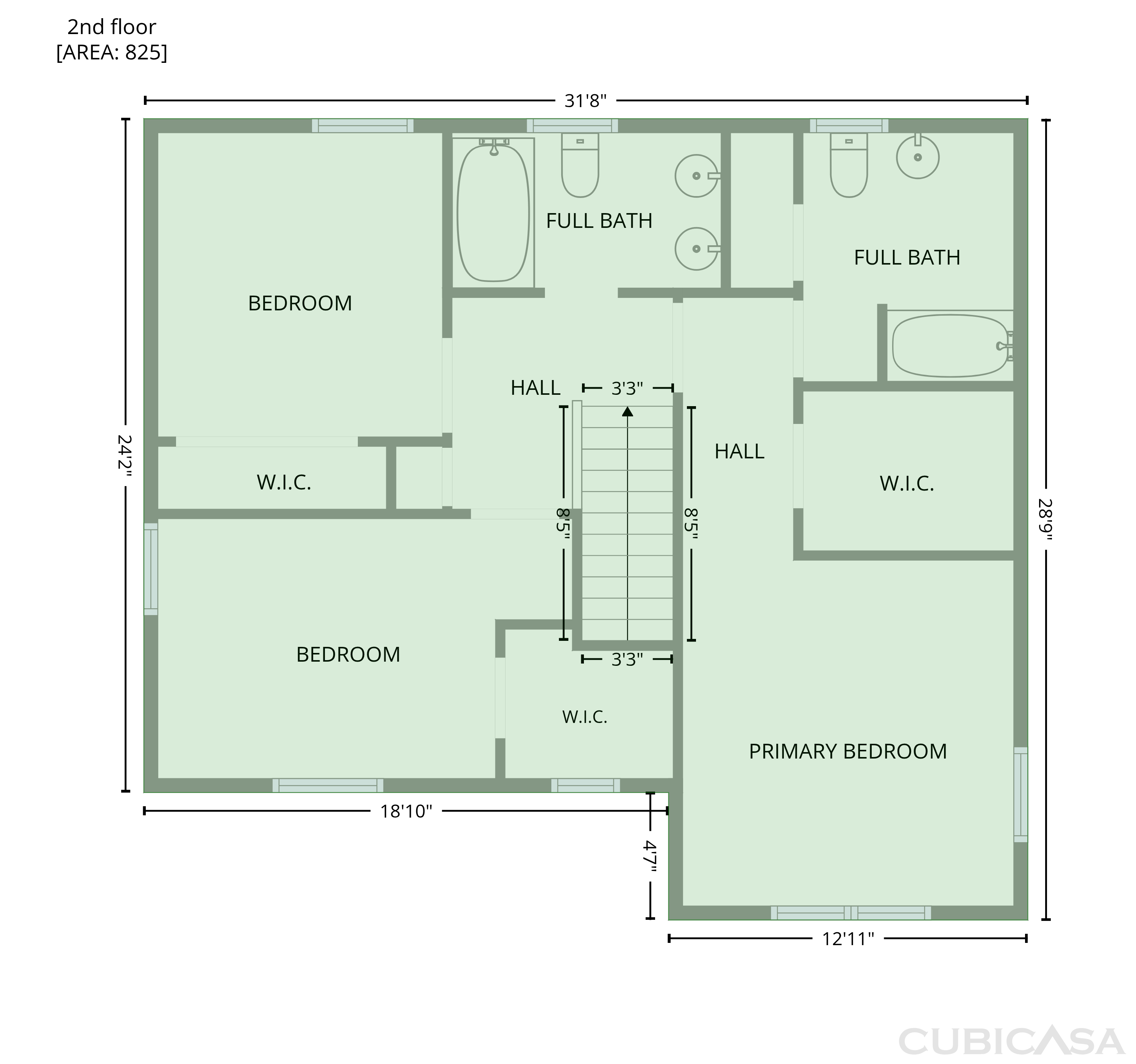Second Floor of 8909 Danson Dr, Charlotte, NC