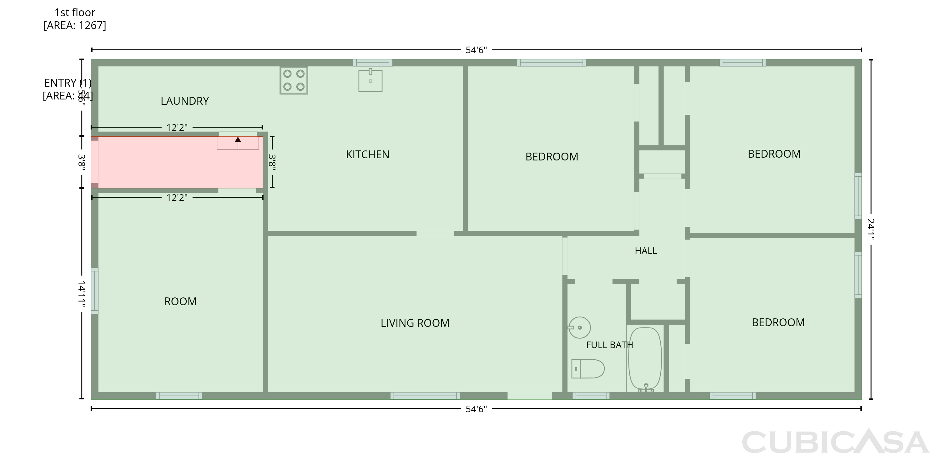 Main Floor of 95 Rolling Hills Dr, Arab, AL