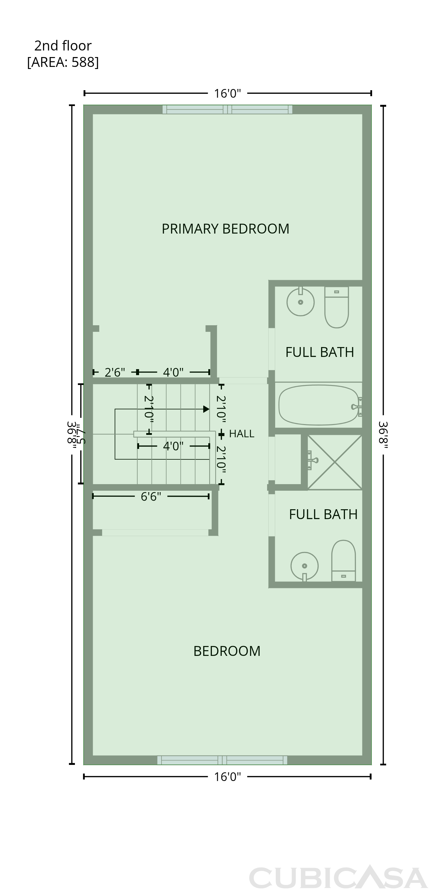 Second Floor of 4901 E Kelton Ln, Scottsdale, AZ
