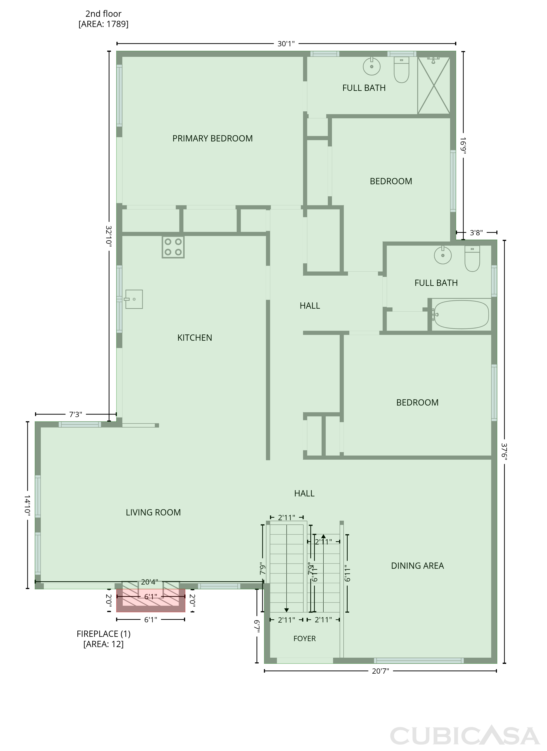 Second Floor of 2281 Yale St, Martinez, CA