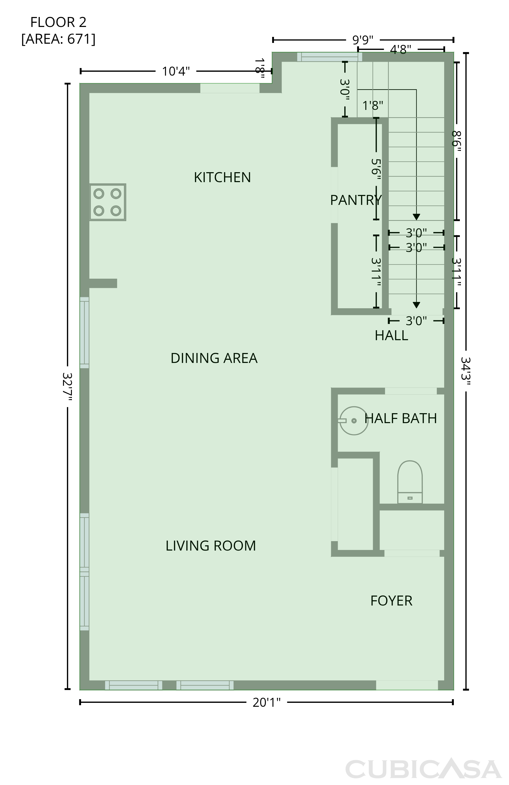 Second Floor of 5214 Dovetail Ln, Colorado Springs, CO