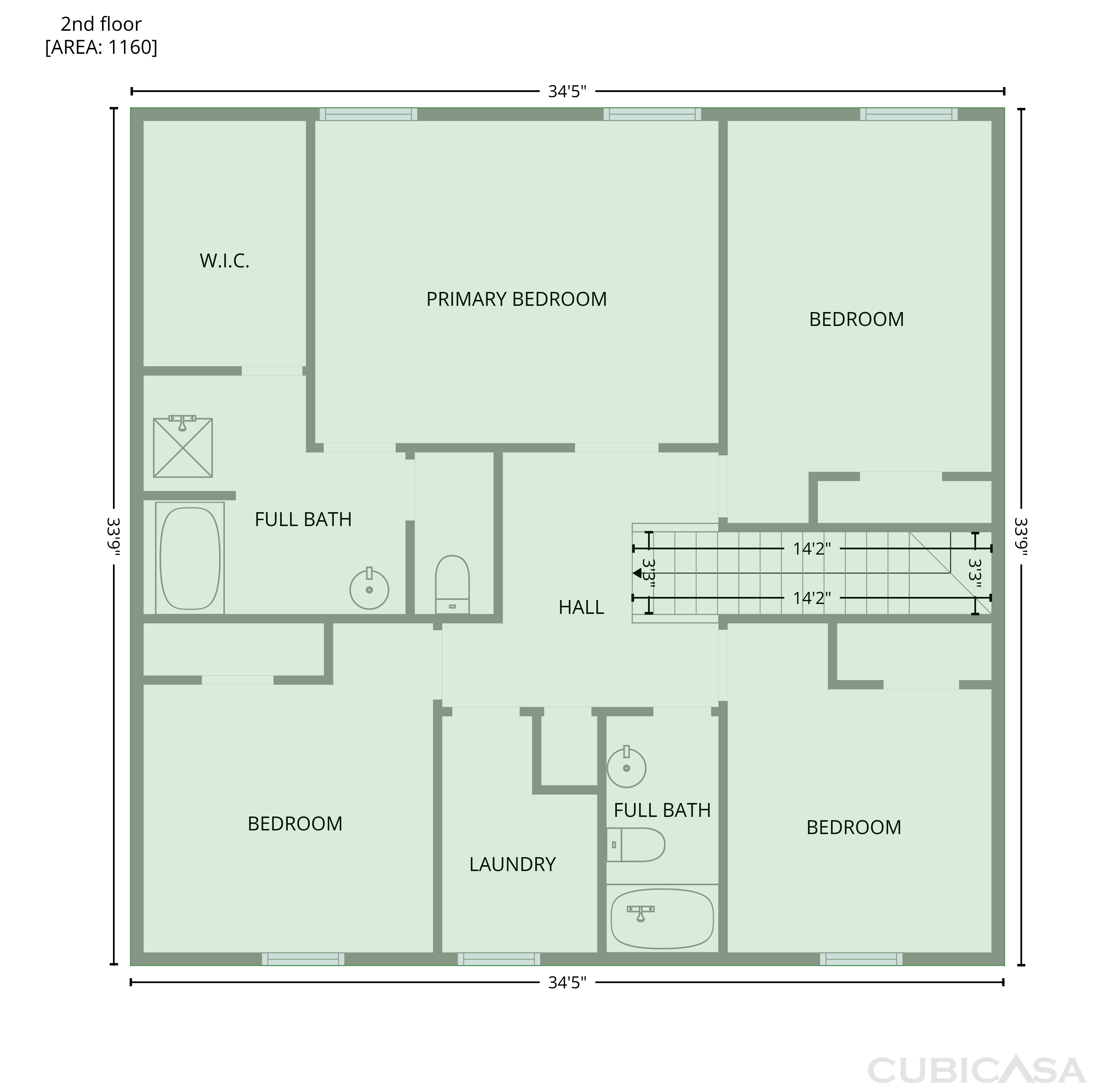 Second Floor of 20 Forest Ridge Ln, Phenix City, AL