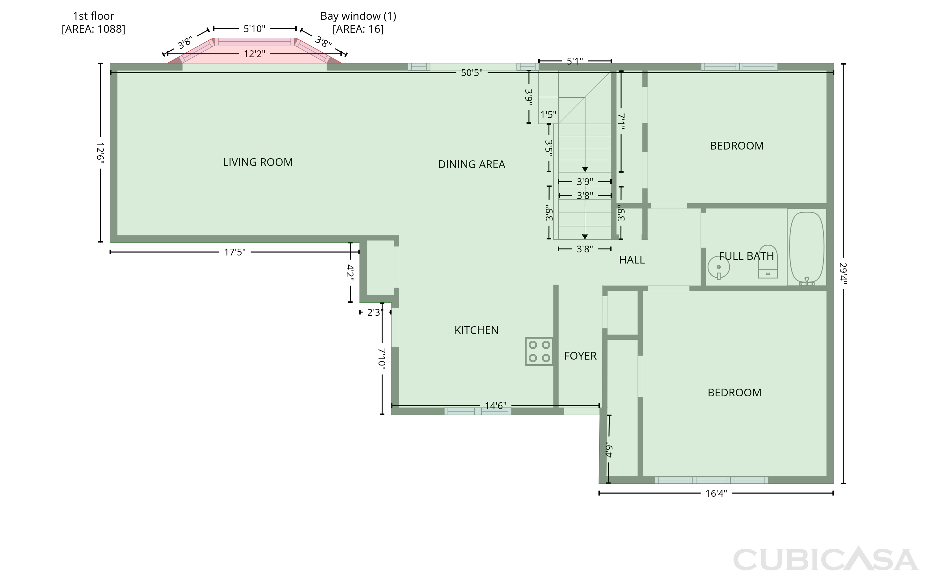 Second Floor of 510 24th St SW, Rochester, MN
