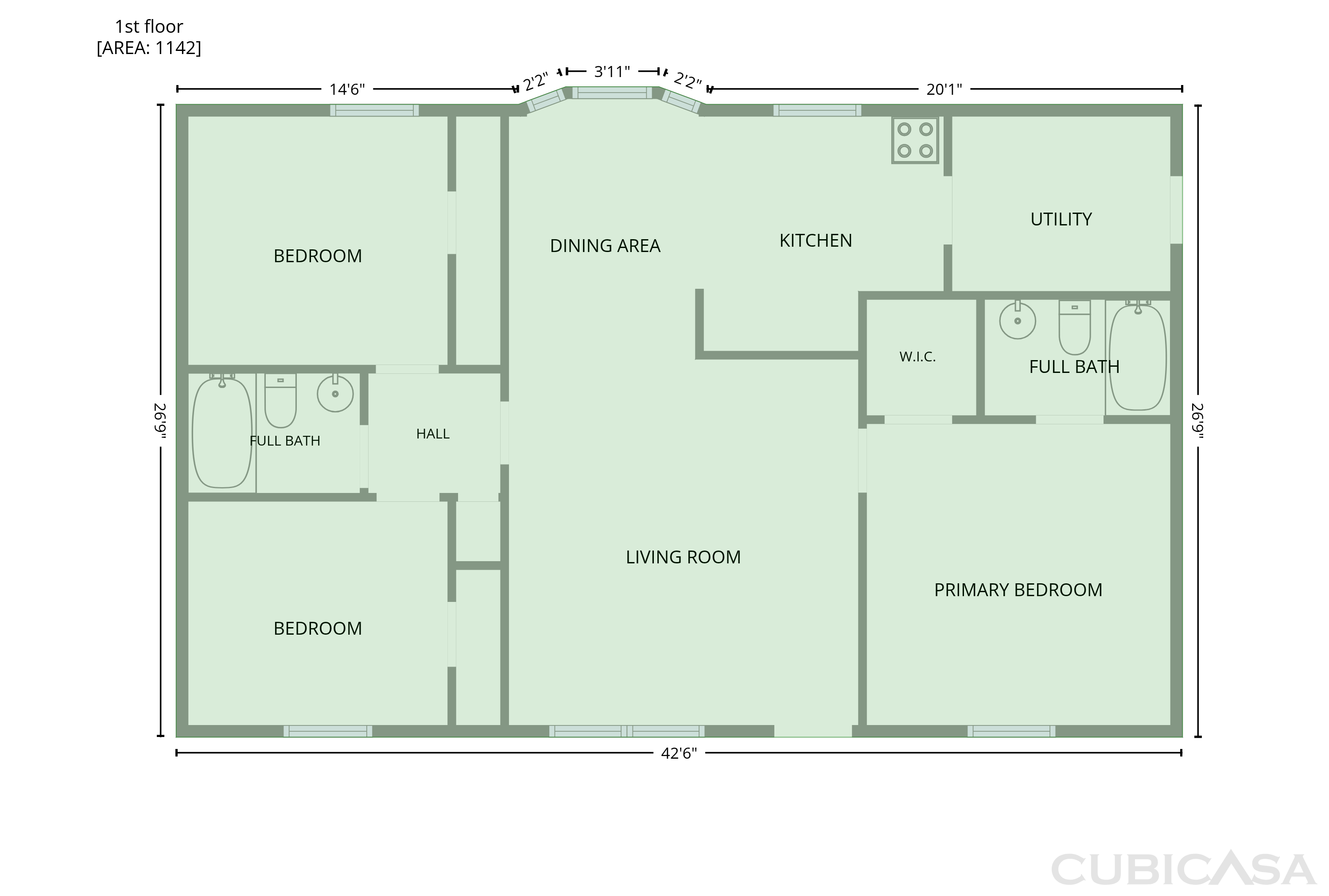 Main Floor of 1046 Mile High Dr, Clarksville, TN
