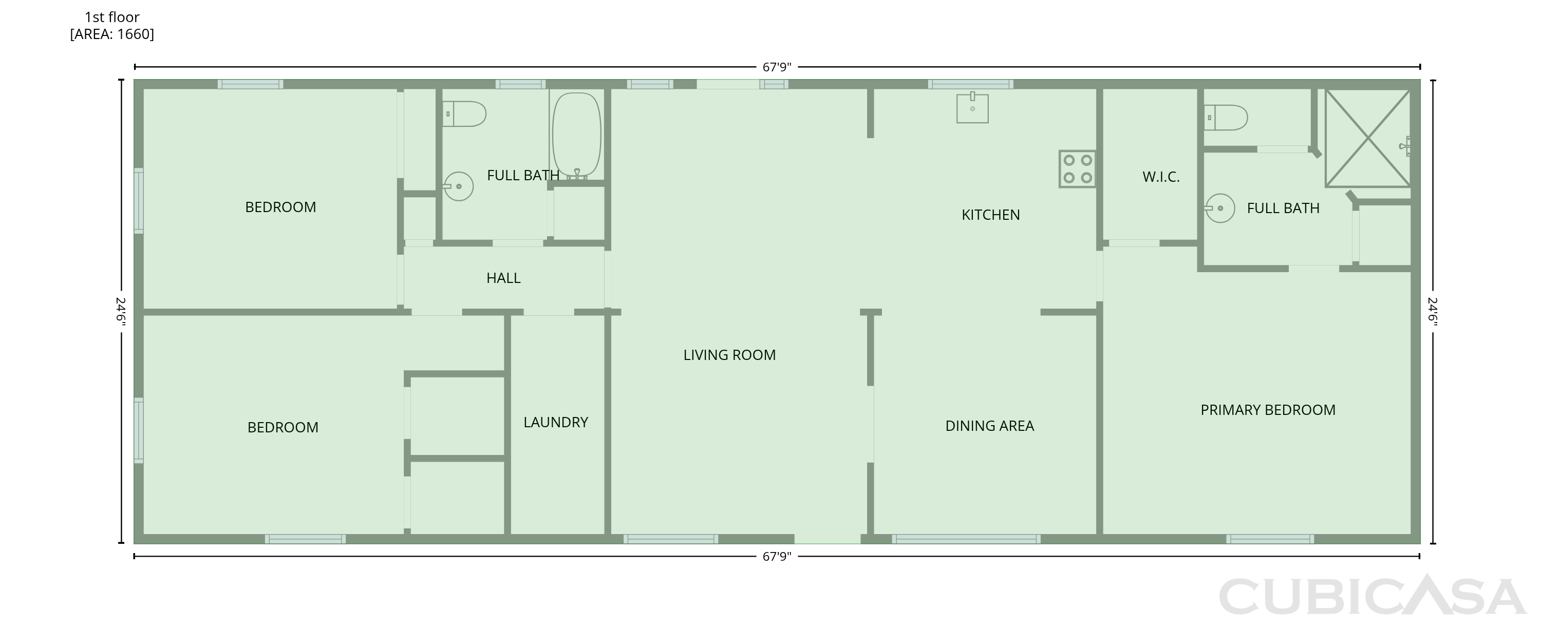 Main Floor of 308 Marlin Rd, White House, TN