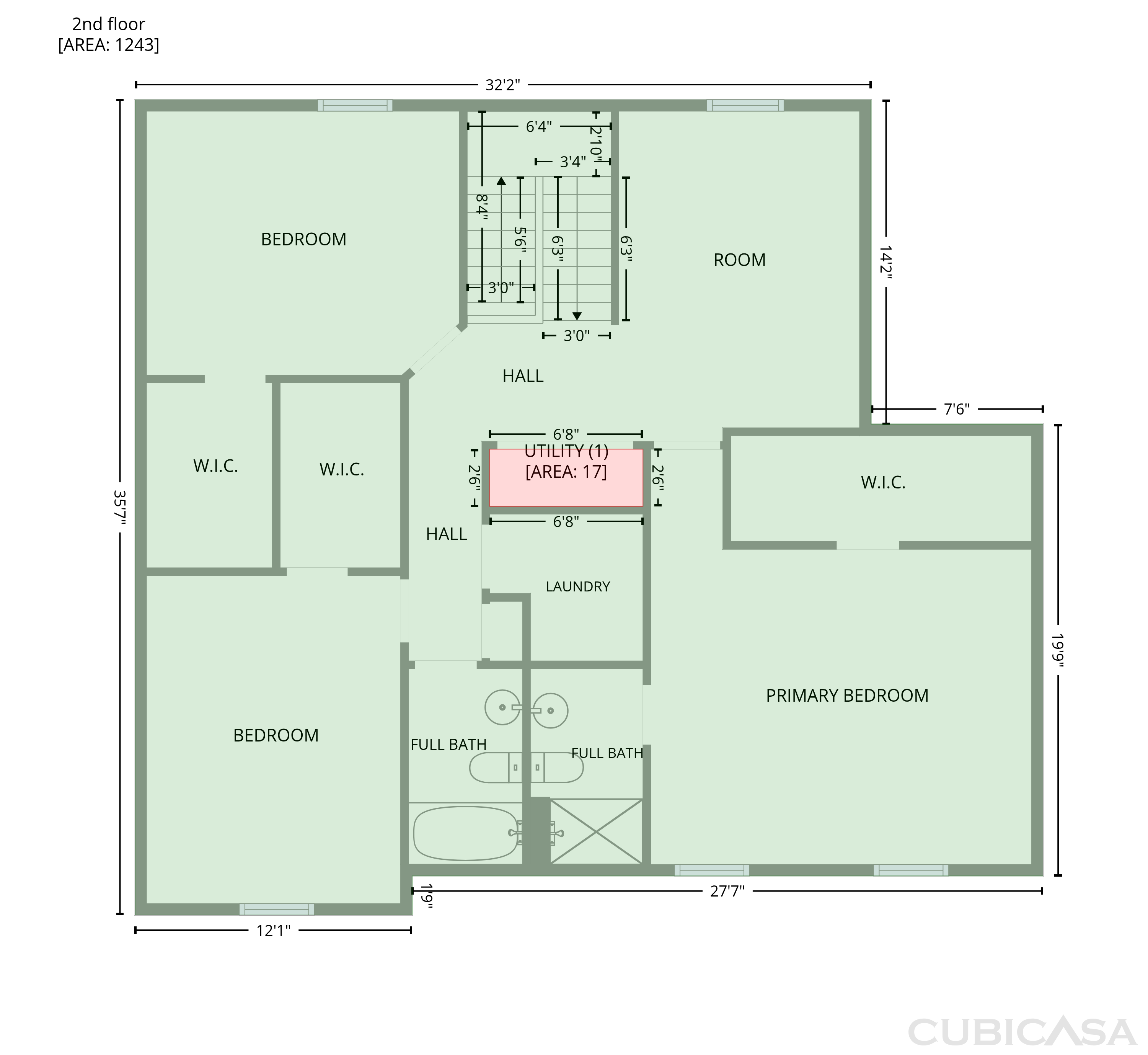 Second Floor of 4625 Kenross Dr, Columbus, OH
