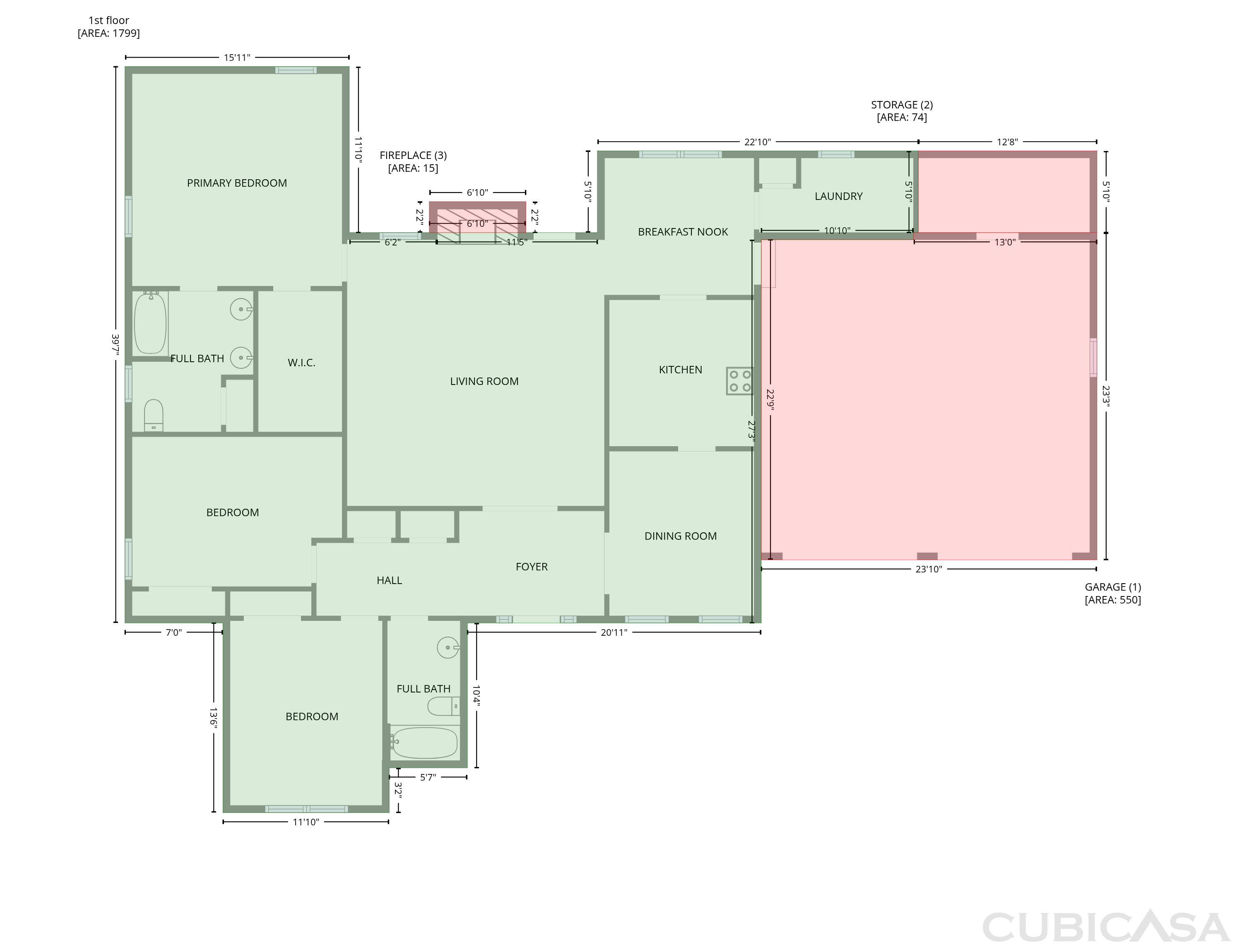 Main Floor of 6837 Lowesville Ln, Stanley, NC