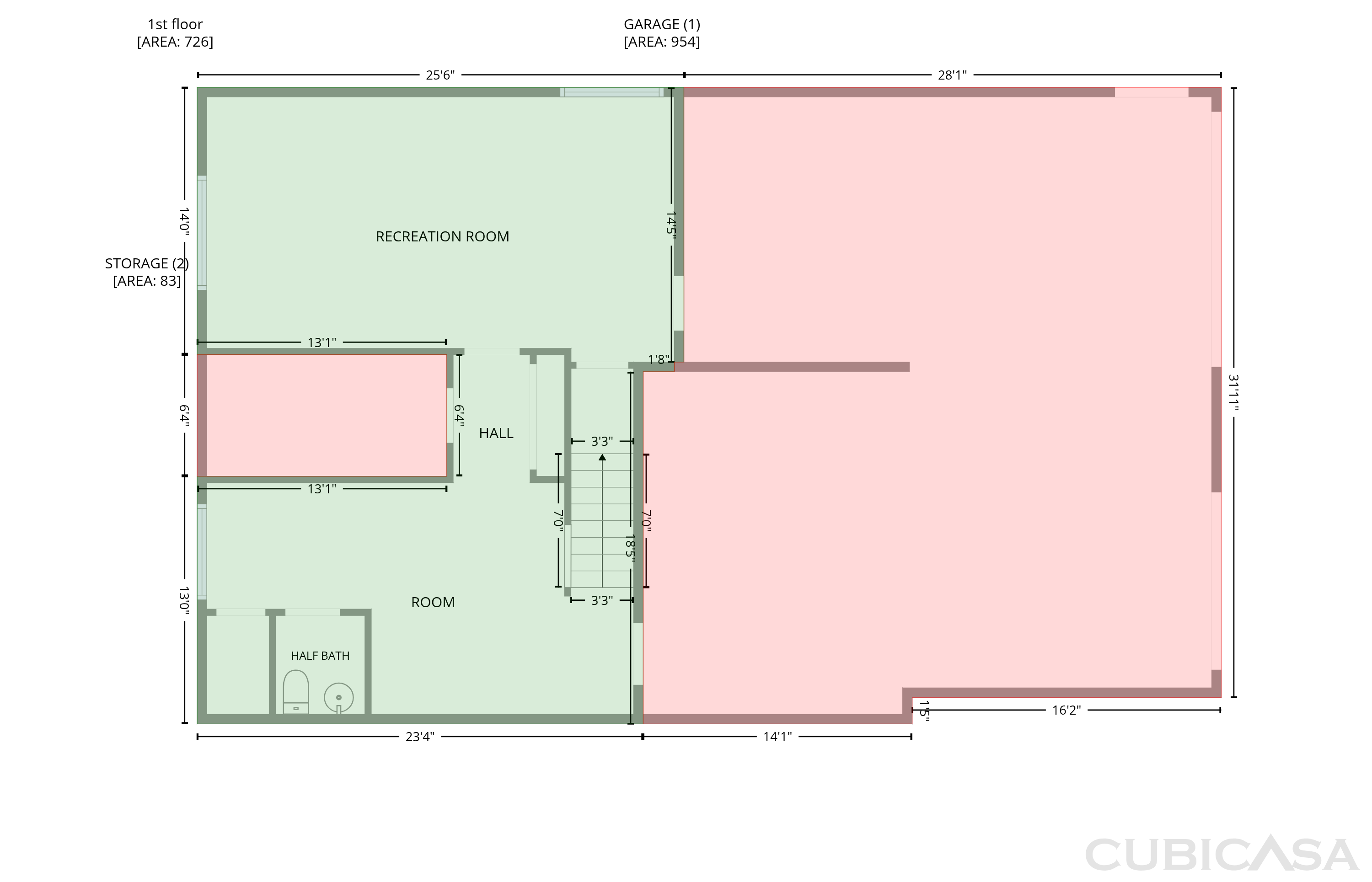 Main Floor of 105 Ridgemere Ct, Winston Salem, NC