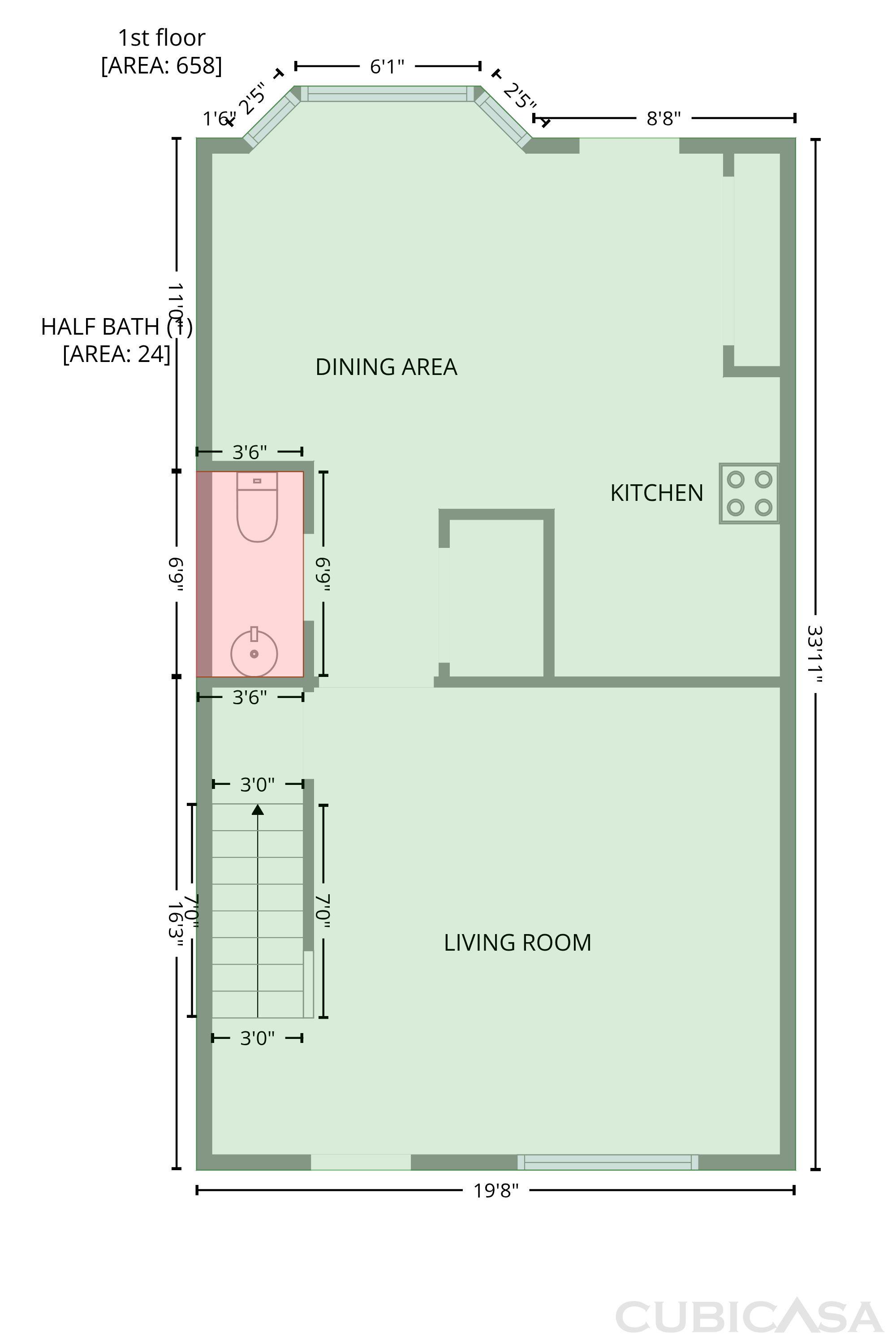 Main Floor of 1318 Revelstoke Cv, Riverdale, GA