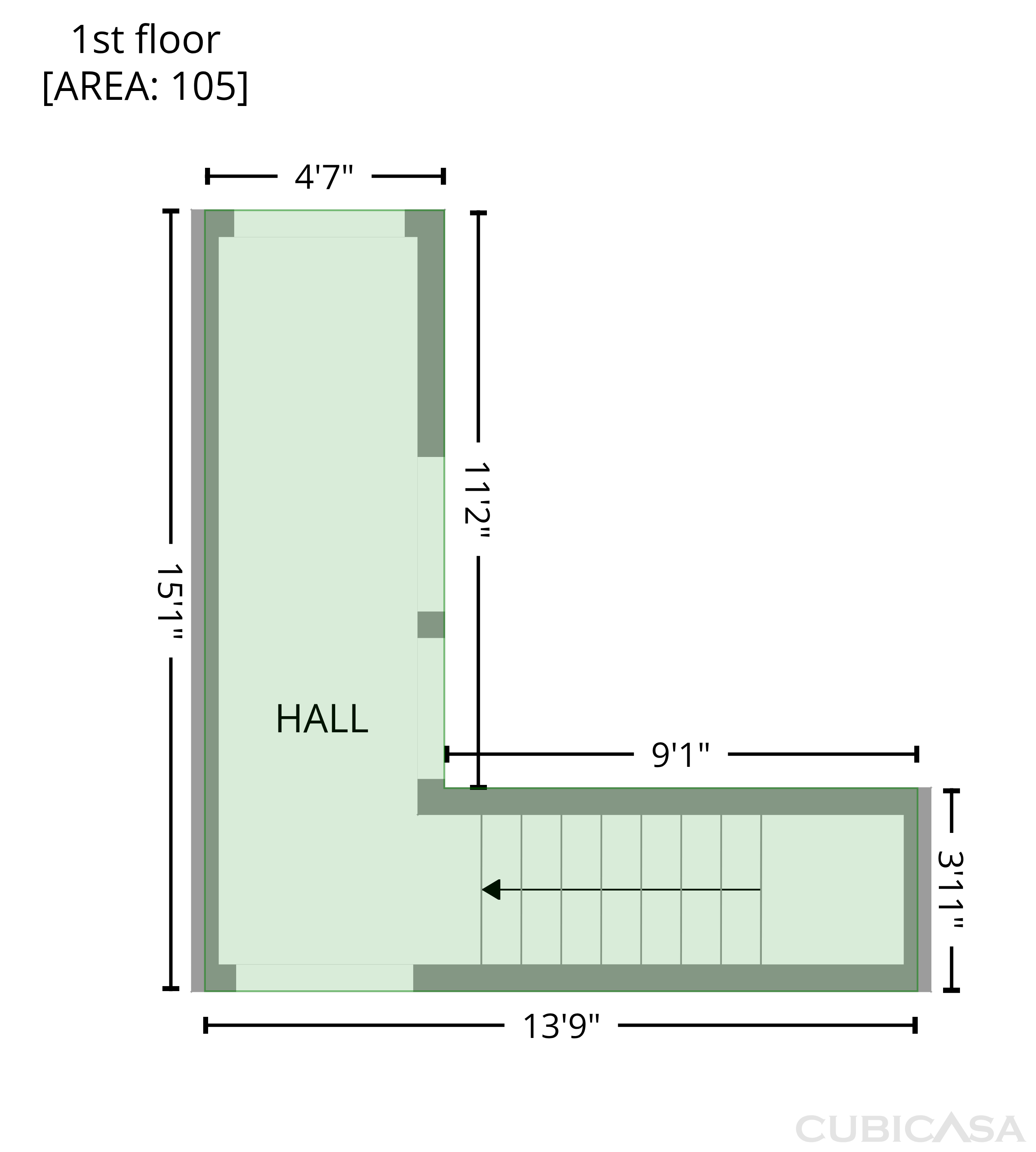 Main Floor of 412 N Front St, Philadelphia, PA