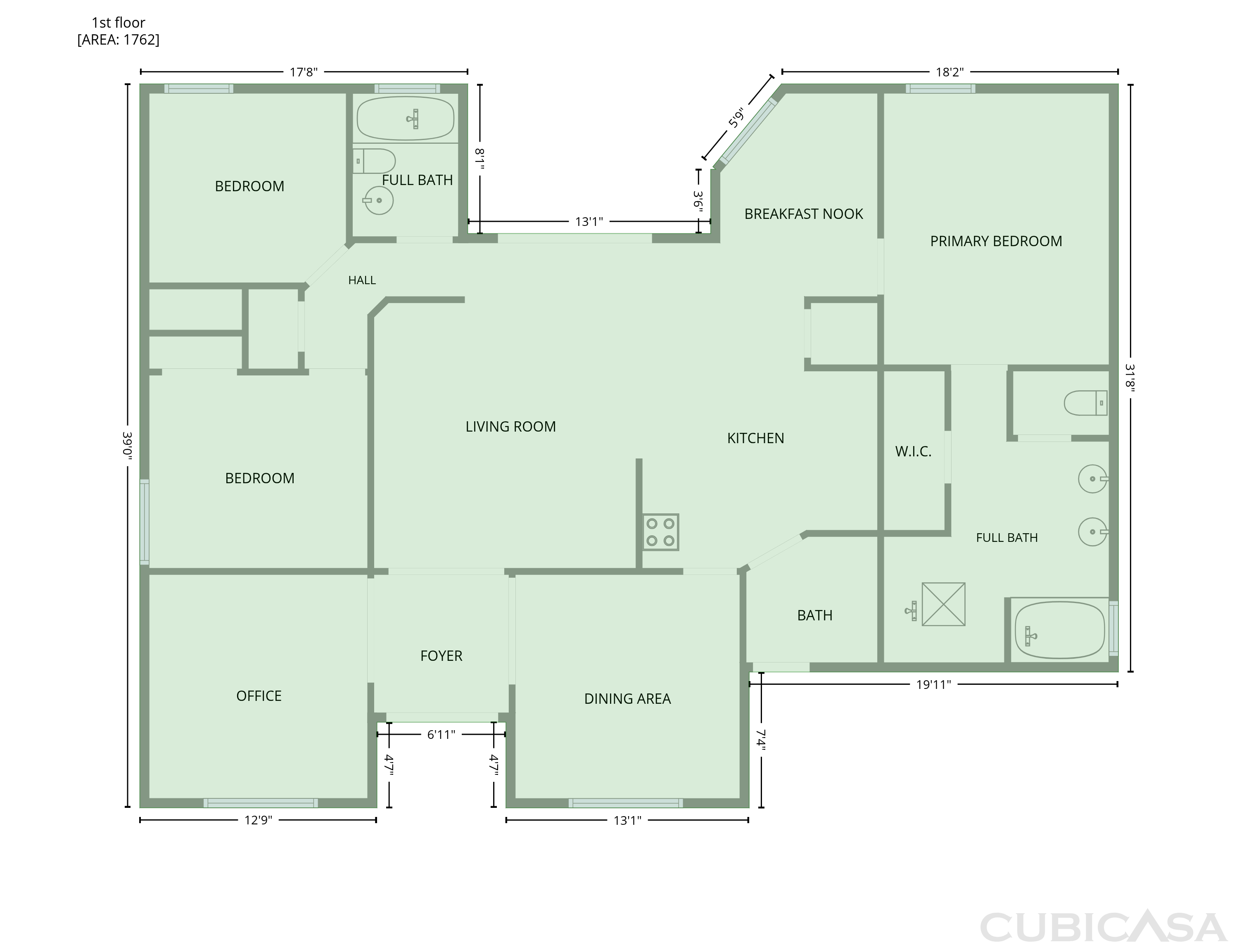 Main Floor of 1038 Highland Crest Cir, Lake Wales, FL