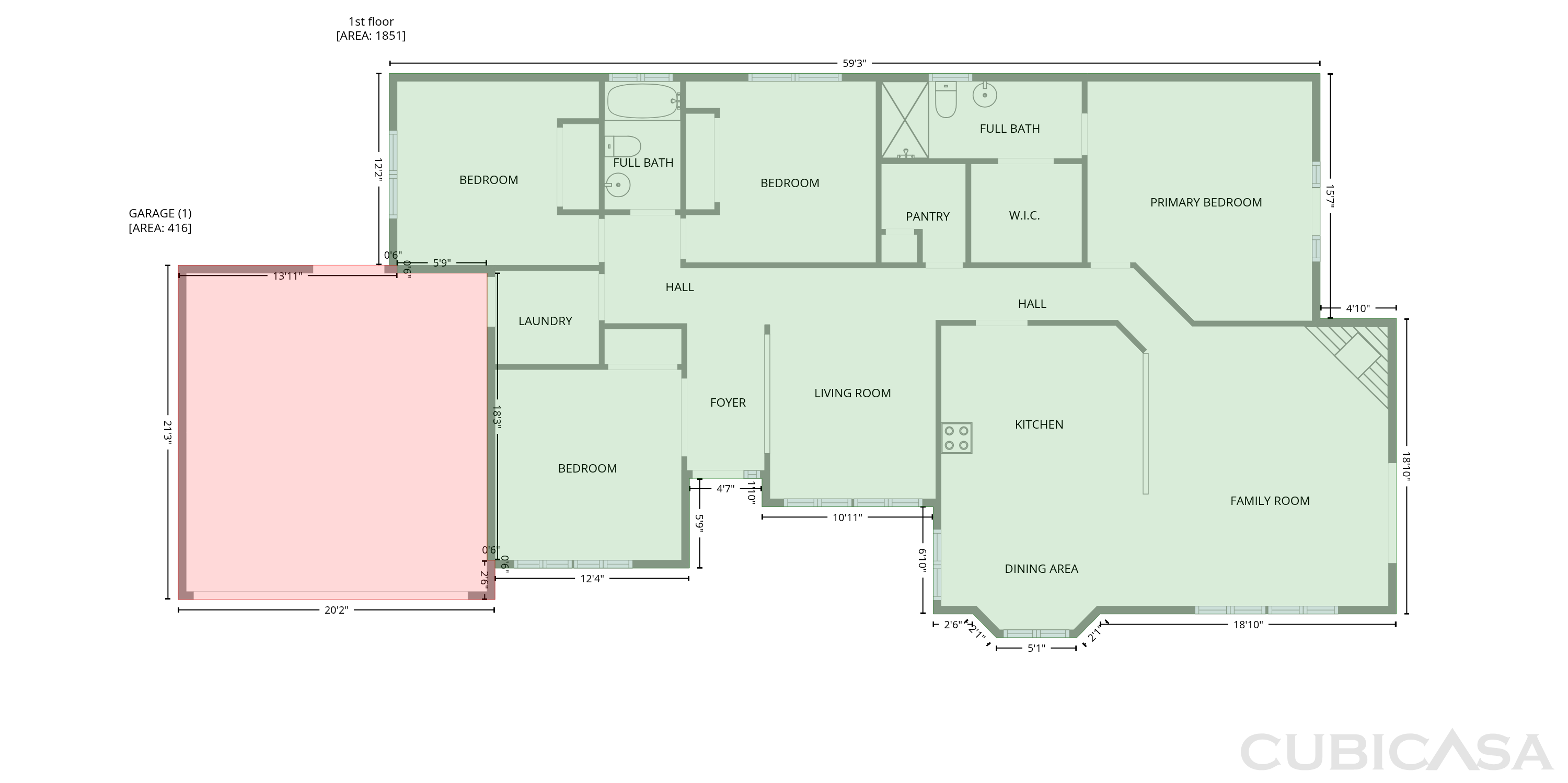 Main Floor of 4744 Ponderay Ln, Sacramento, CA