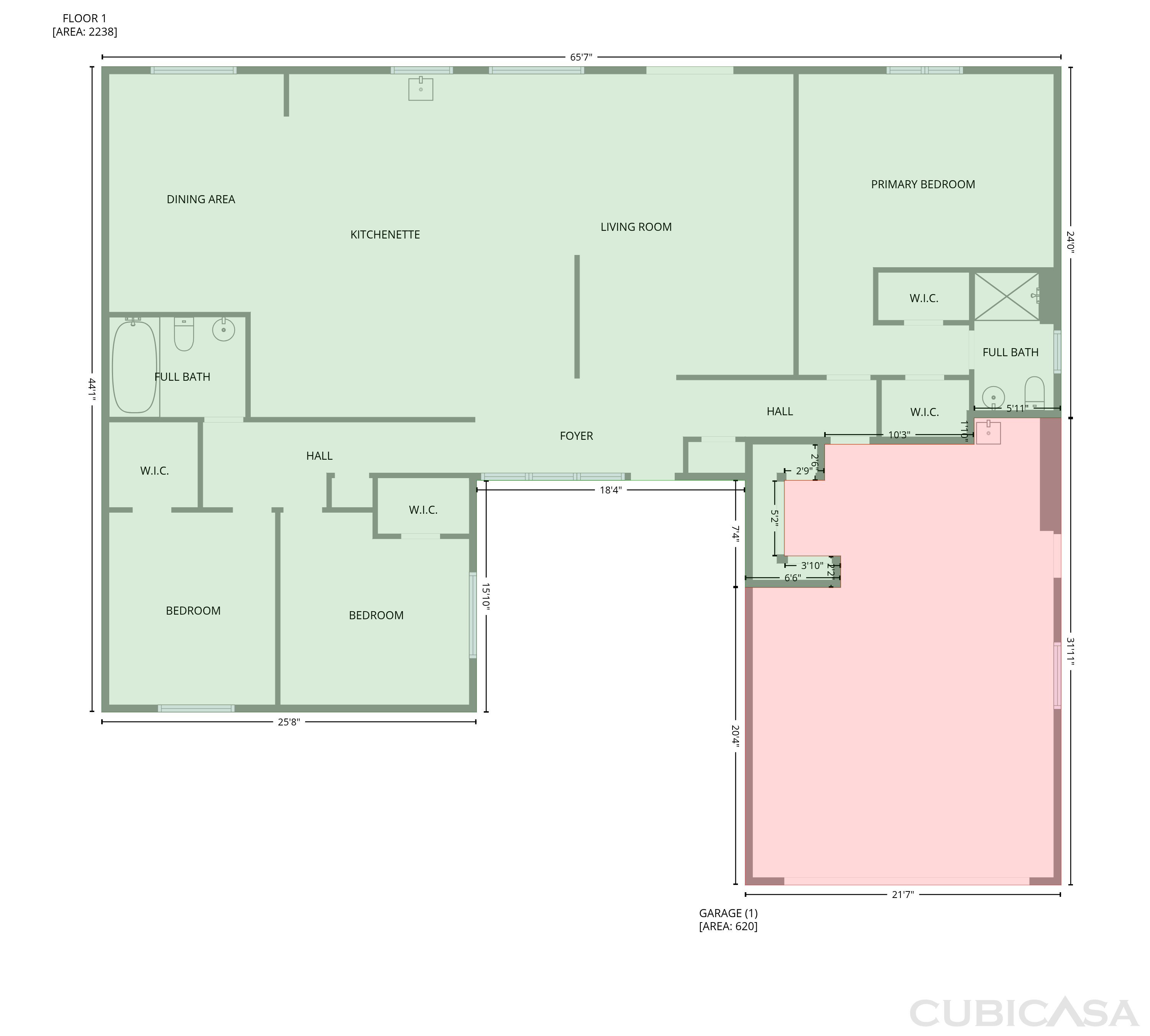 Main Floor of 9703 W Spanish Moss Ln, Sun City, AZ