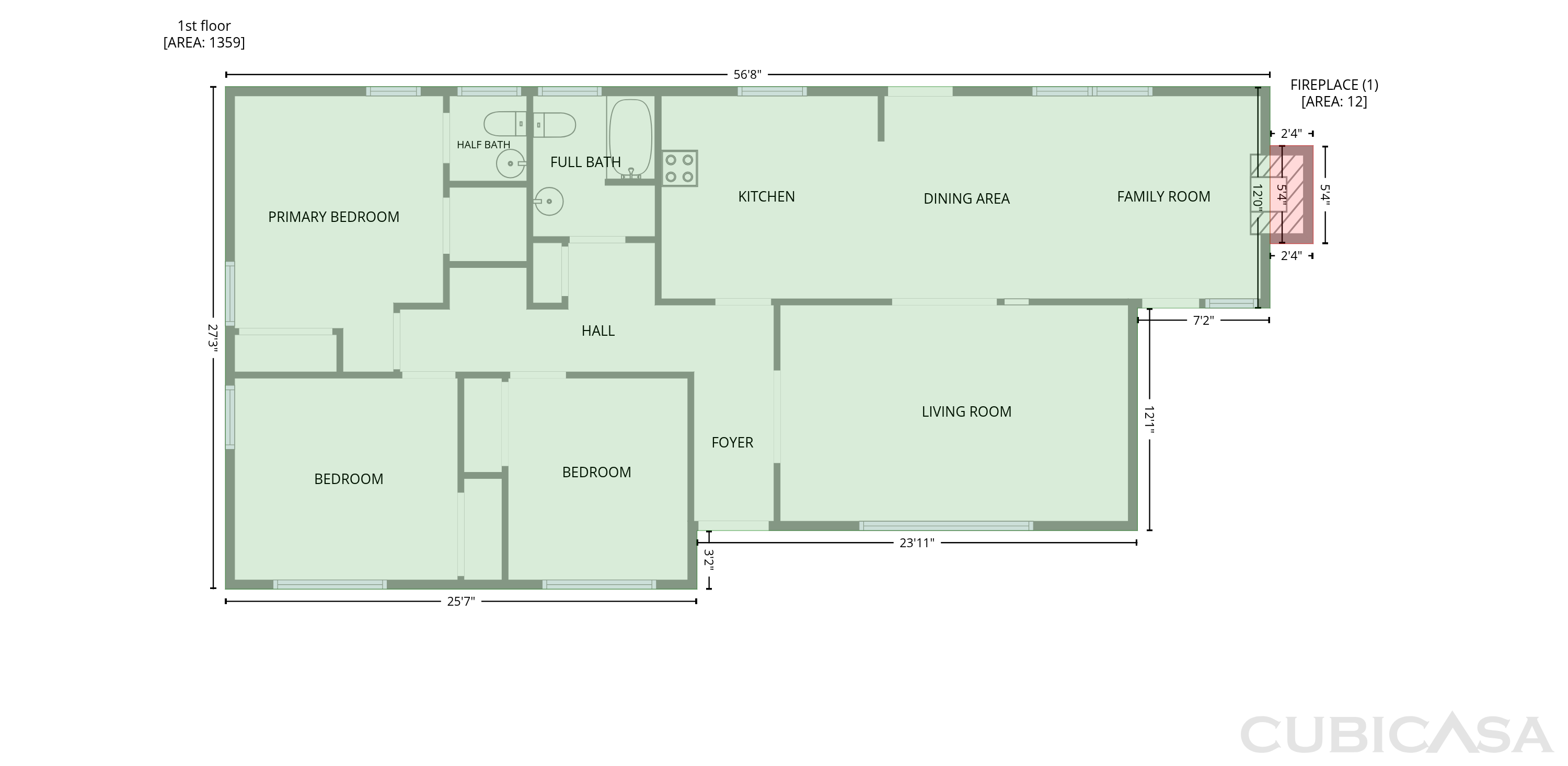 Main Floor of 5150 Williamsburg Rd, Winston Salem, NC