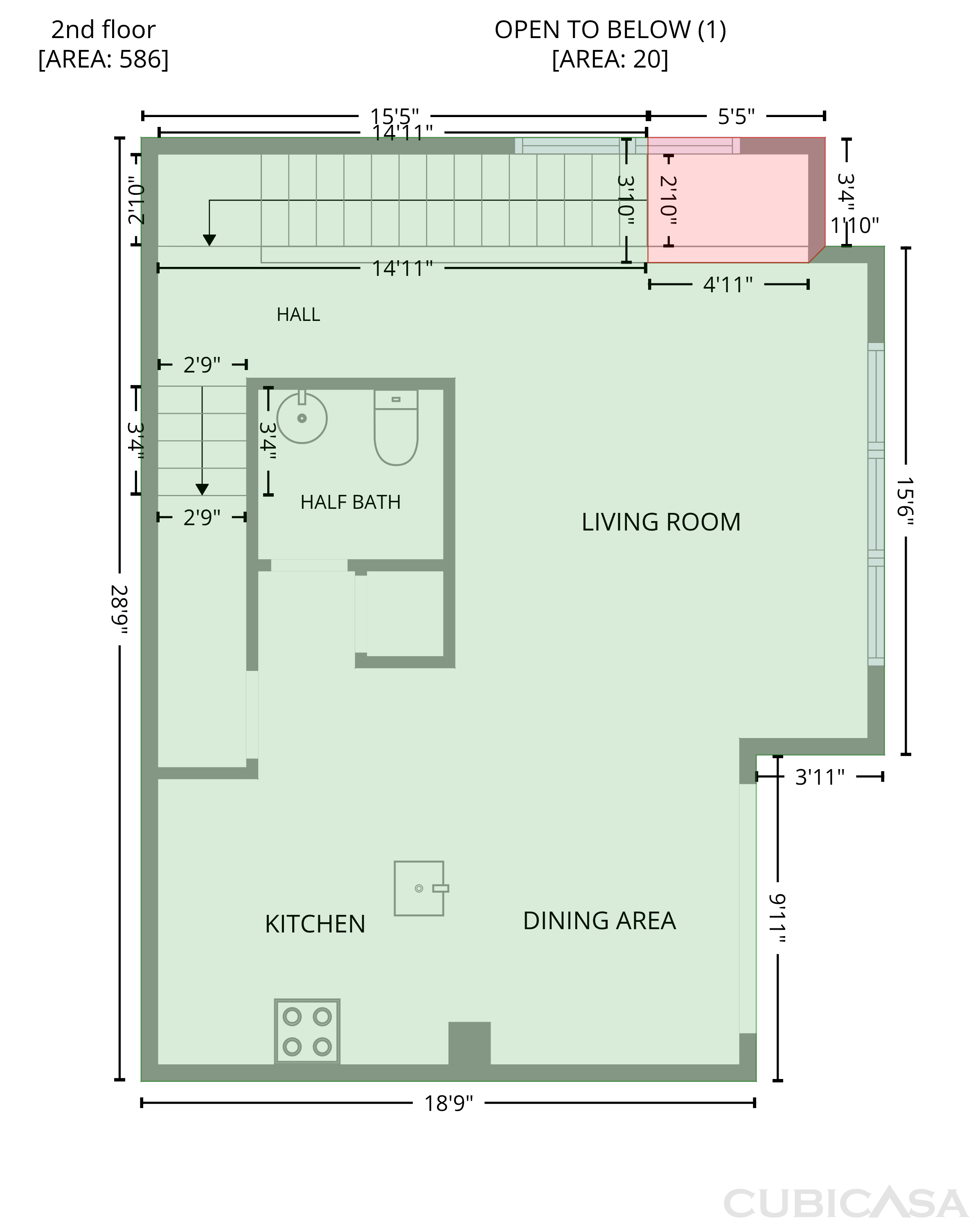 Second Floor of 1115 Calabria St, Santee, CA