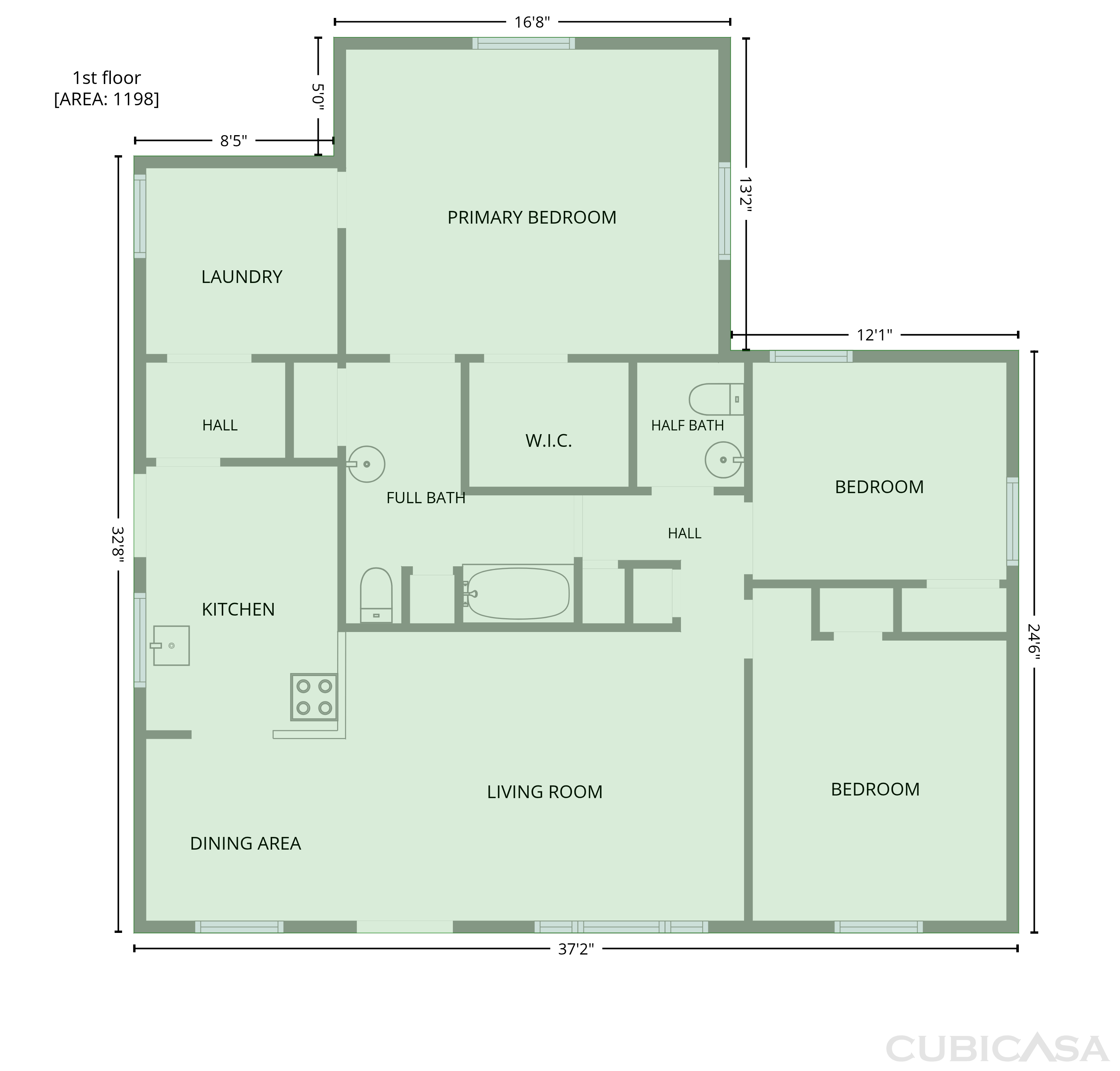 Main Floor of 13807 Elsetta Ave, Cleveland, OH