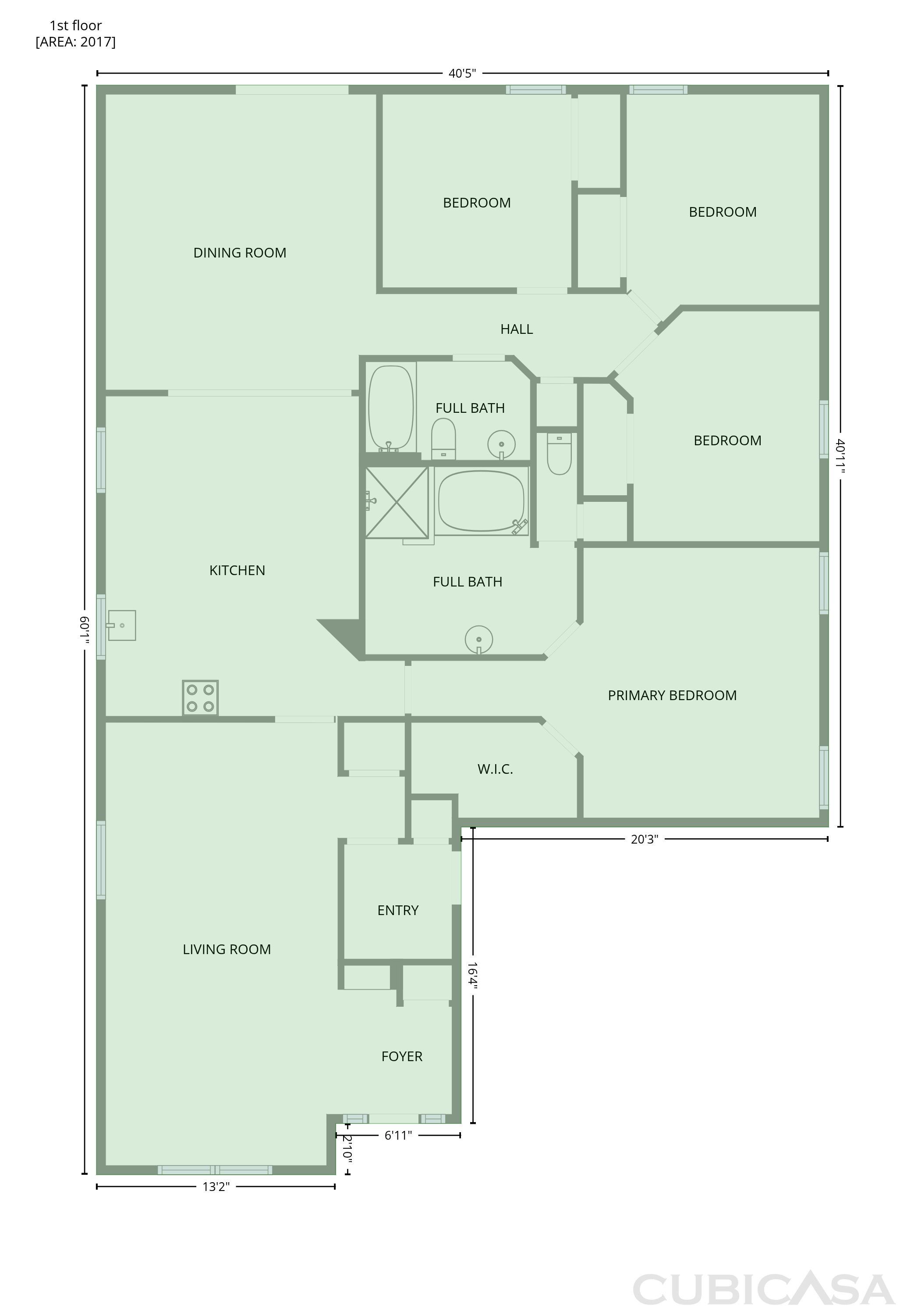 Main Floor of 617 Birchbark Trl, Saint Augustine, FL