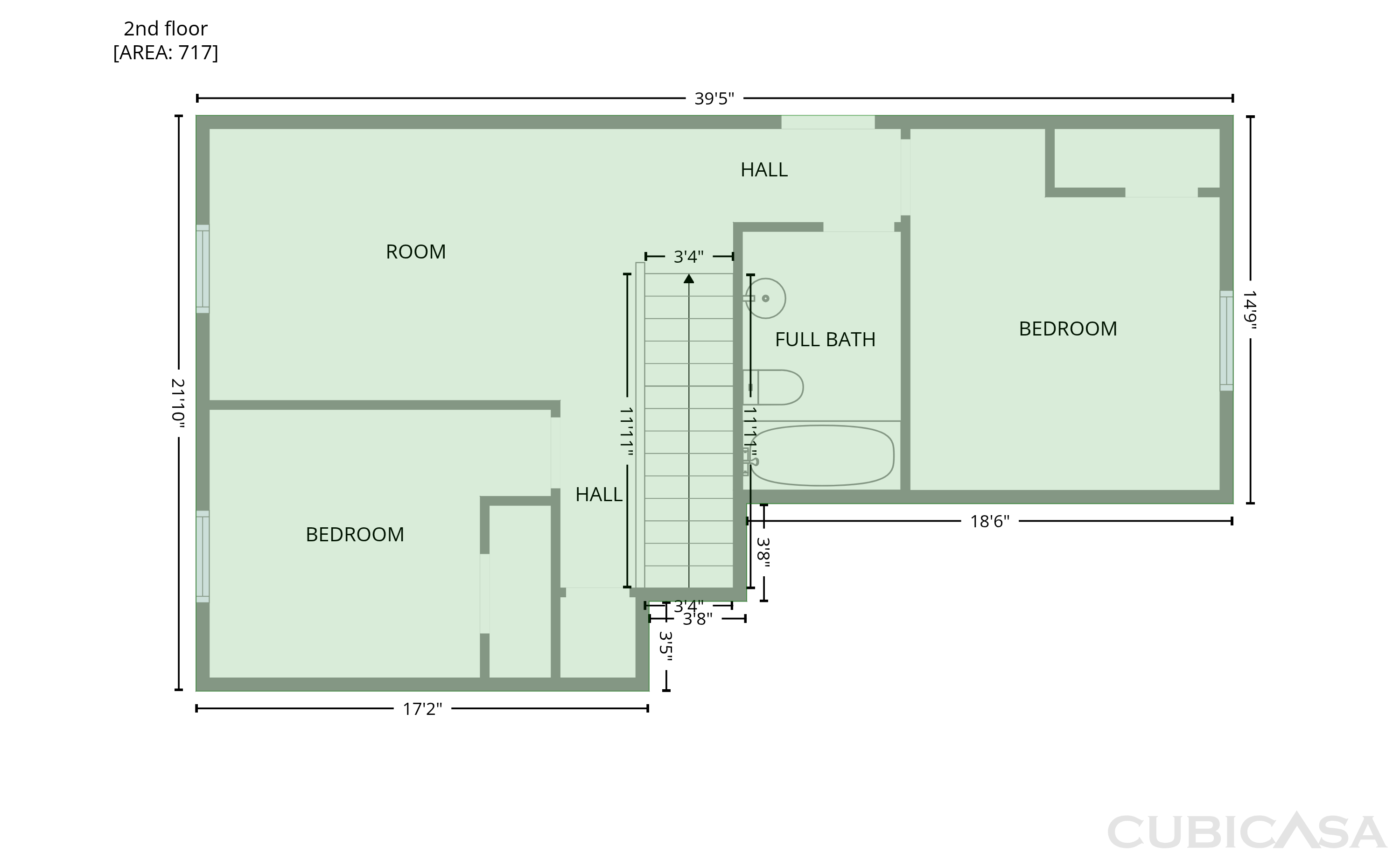 Second Floor of 1411 Niagara Falls Ct, Arlington, TX