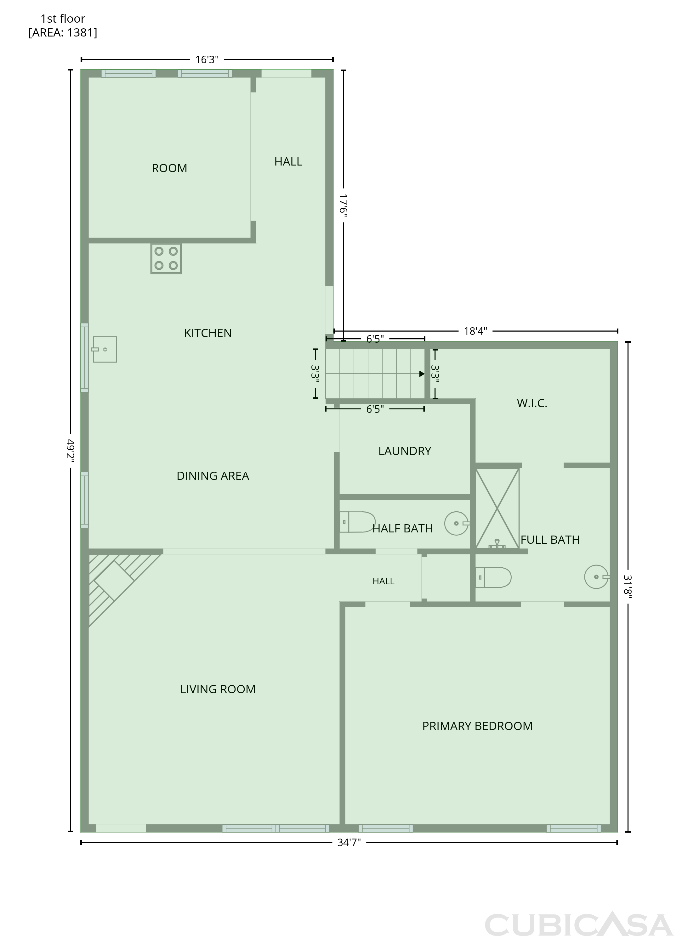 Main Floor of 1207 Toledo Bend Dr, Princeton, TX