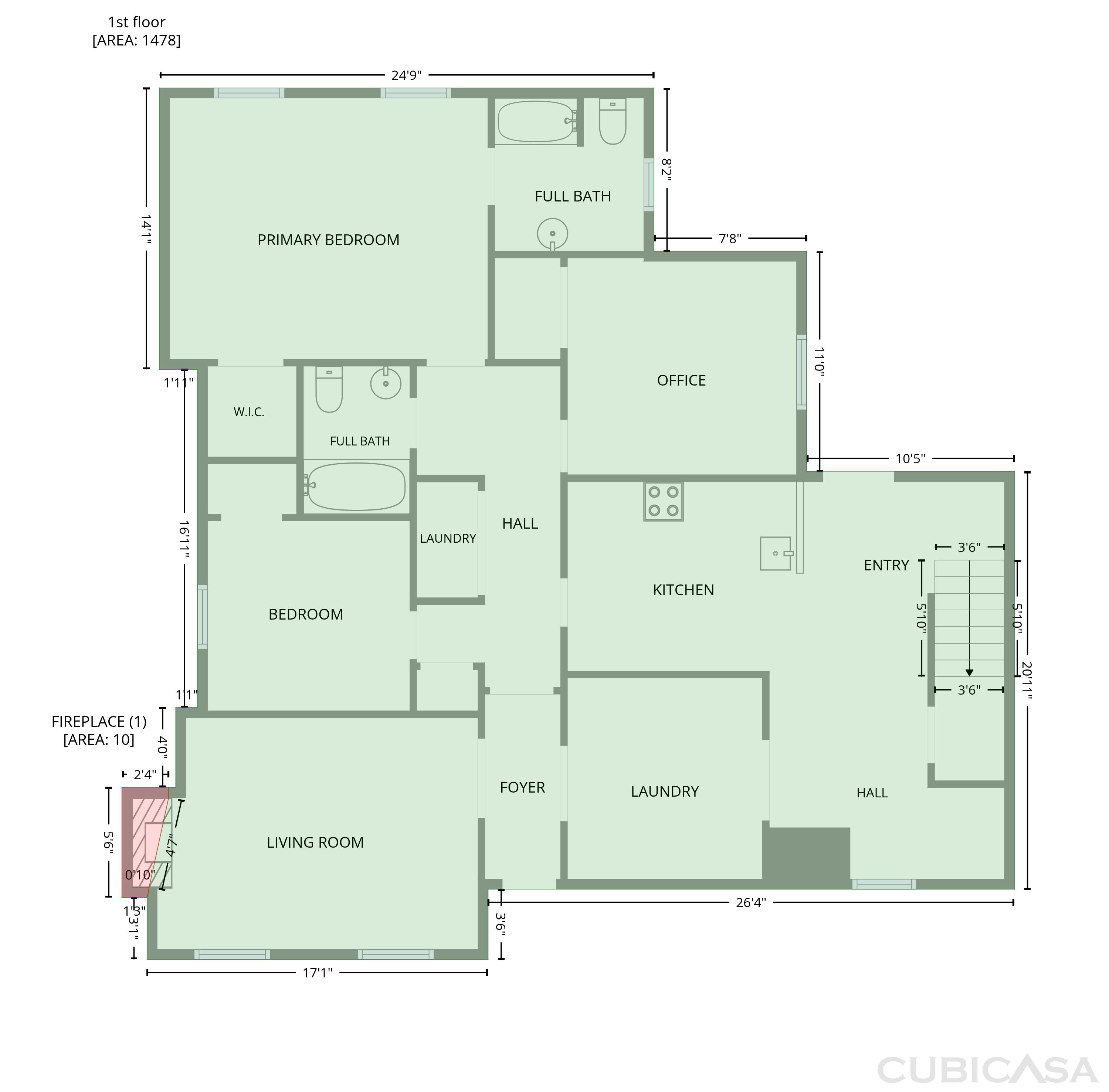 Main Floor of 131 Fox Chase, Lexington, SC