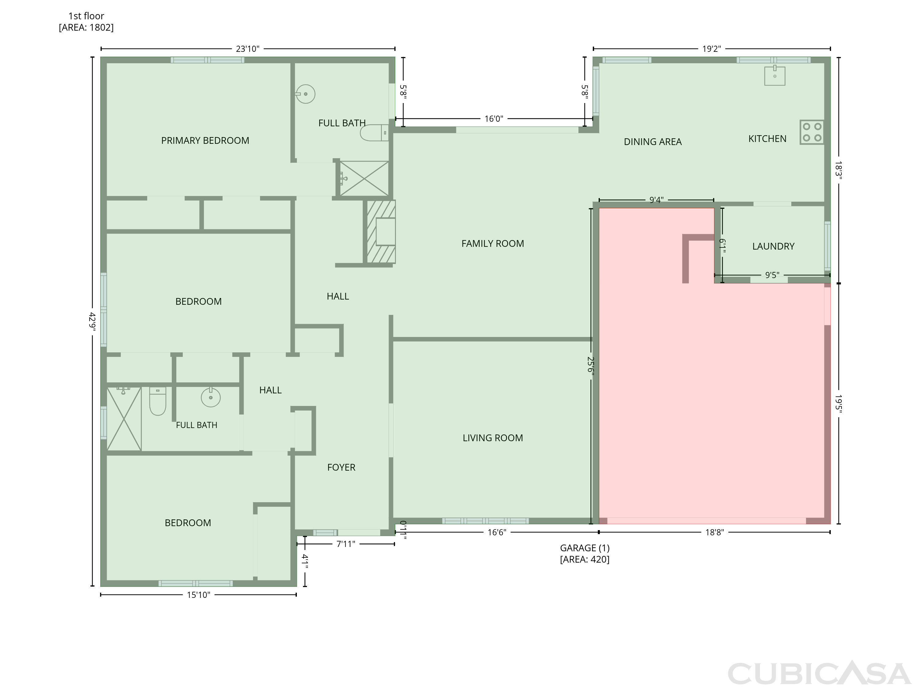 Main Floor of 4427 W Dahlia Dr, Glendale, AZ