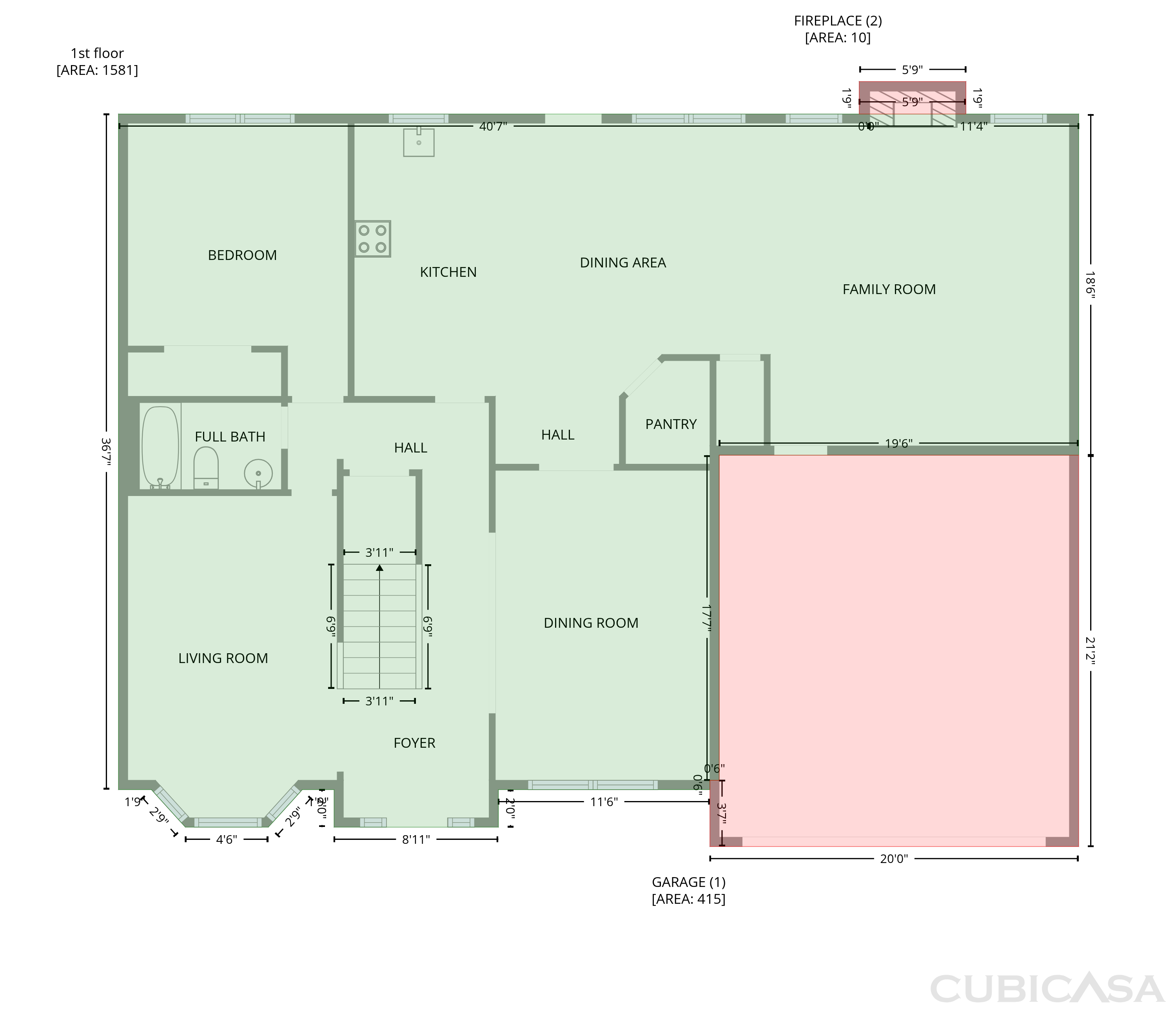 Main Floor of 403 Keesaw Gln, Grovetown, GA
