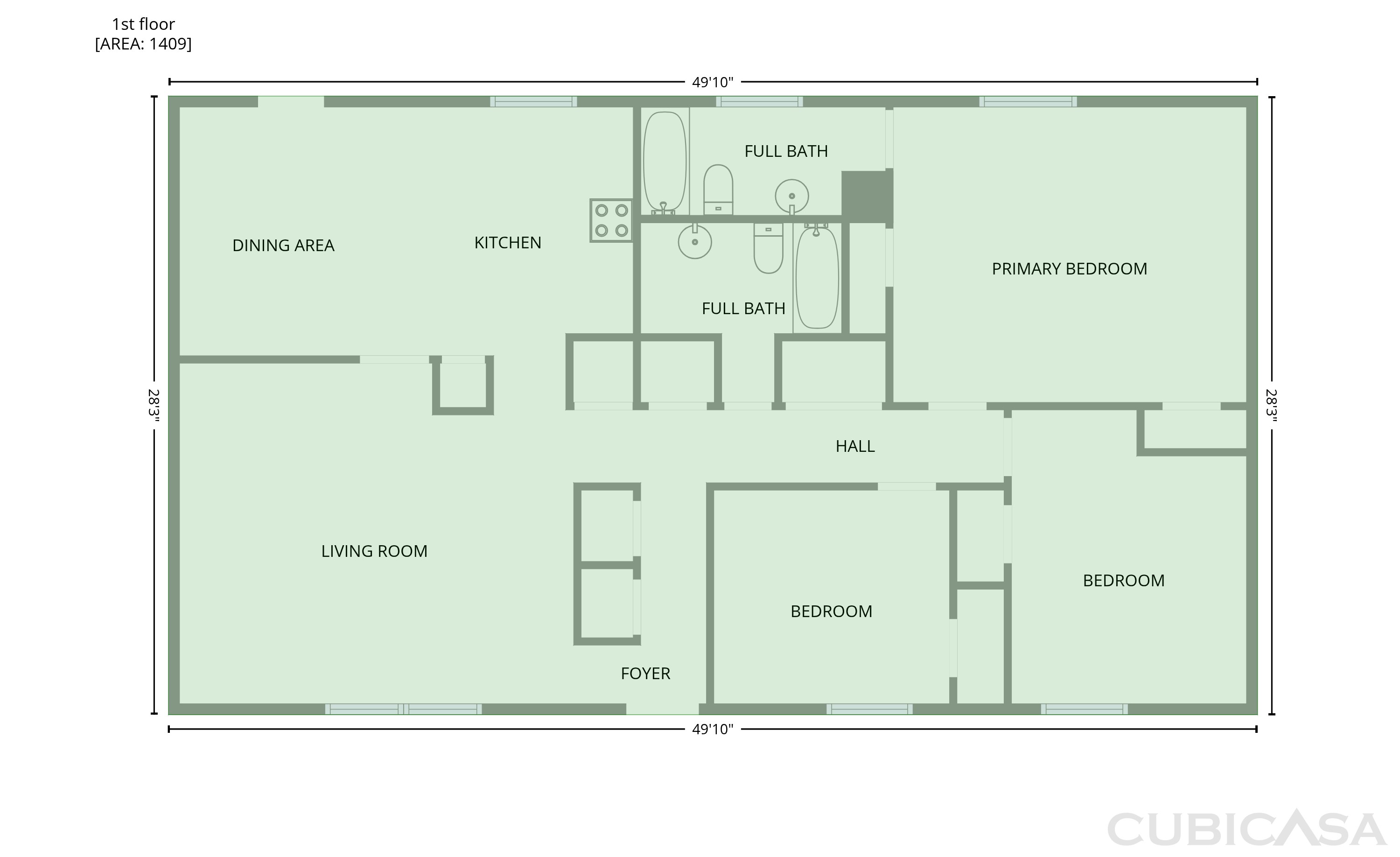 Main Floor of 1317 Twin Brook Dr, Berea, KY