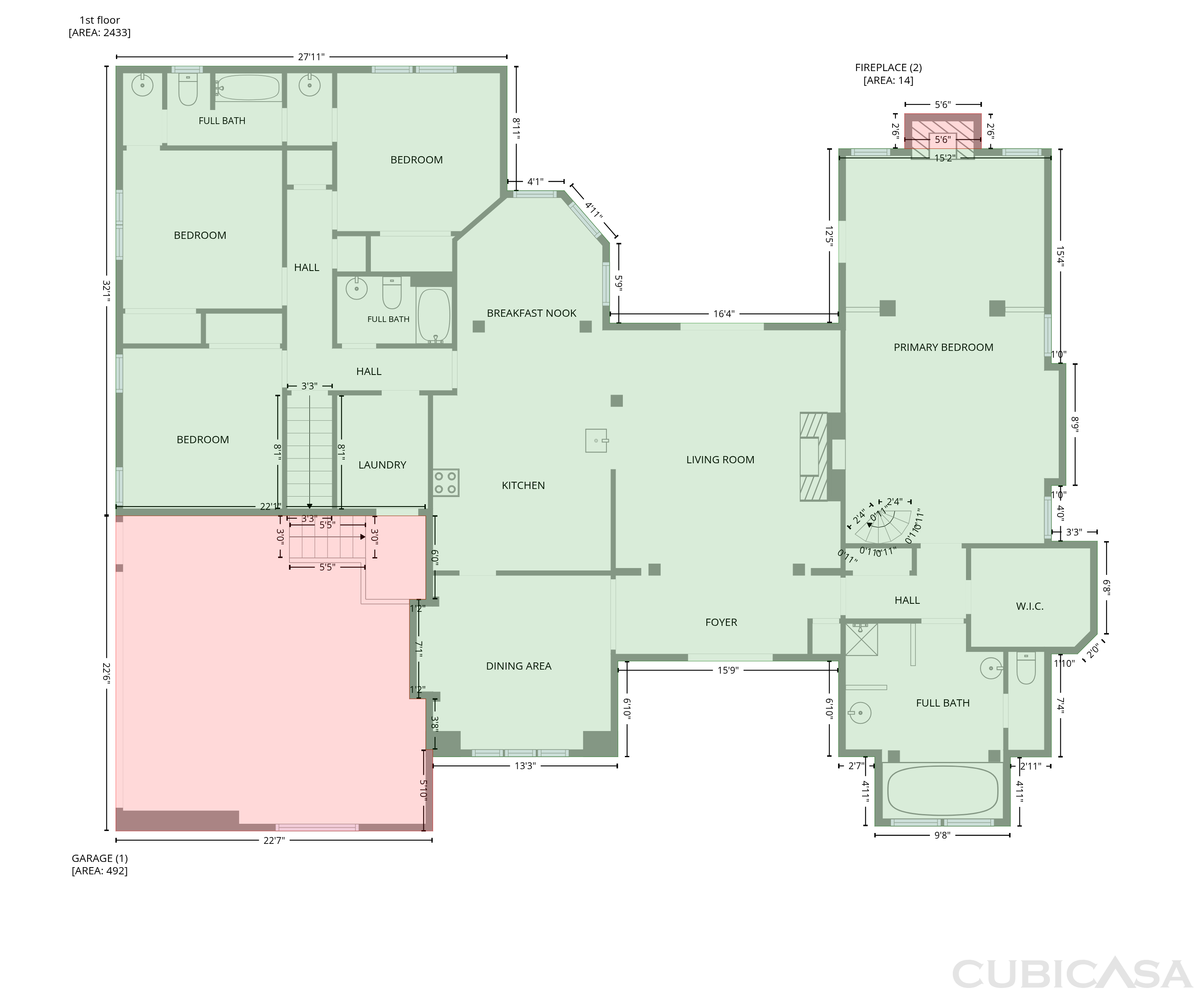 Main Floor of 3027 Krogen Ct, Creedmoor, NC