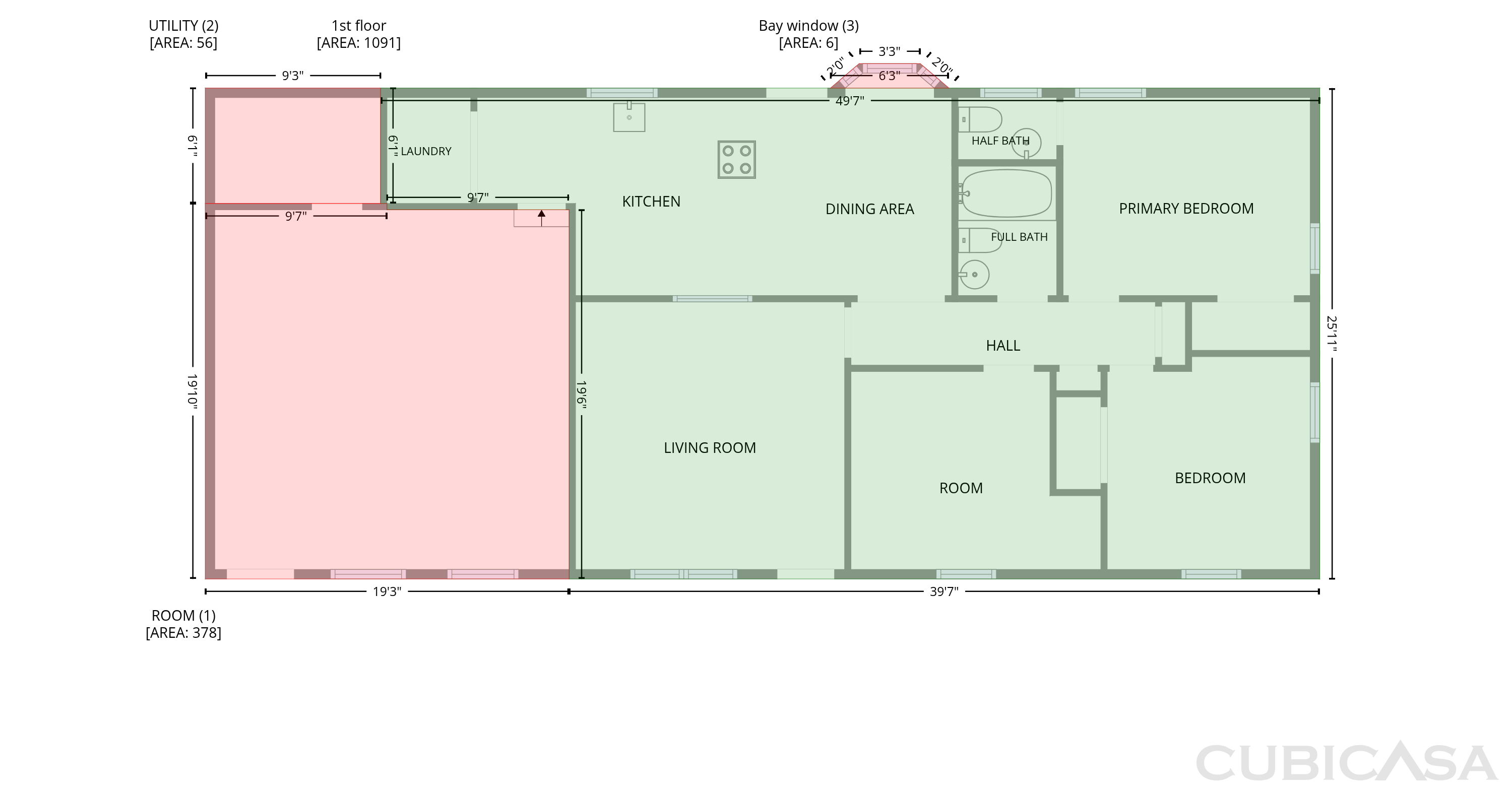 Main Floor of 467 Oak Way, Lawrenceville, GA