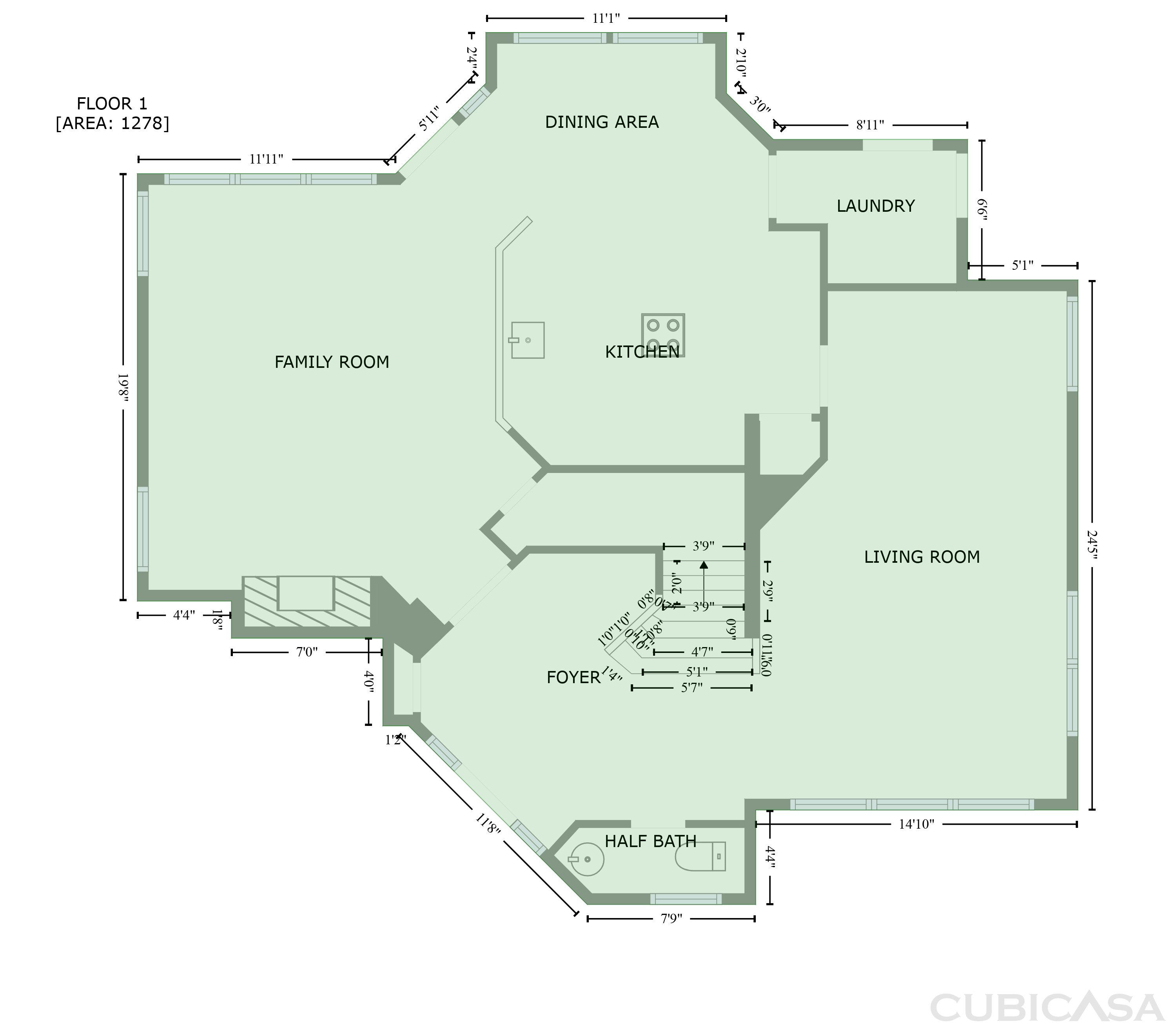 Main Floor of 413 Thunderbrook Rd, Garland, TX