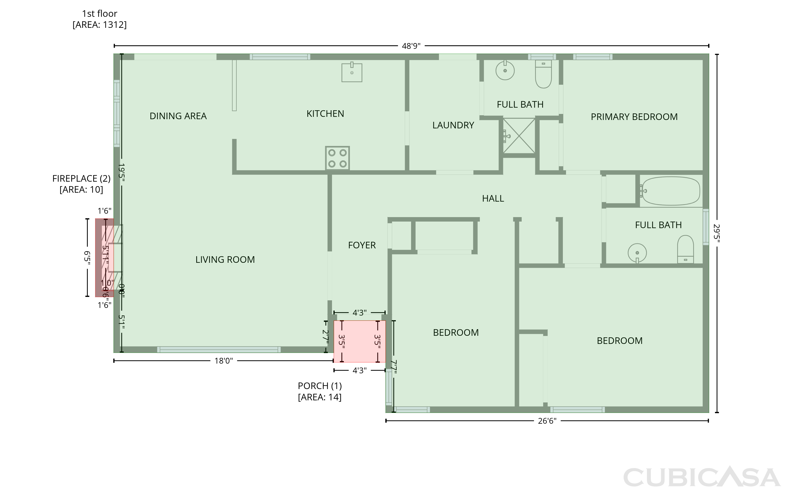 Second Floor of 1459 N Avenue 57, Los Angeles, CA