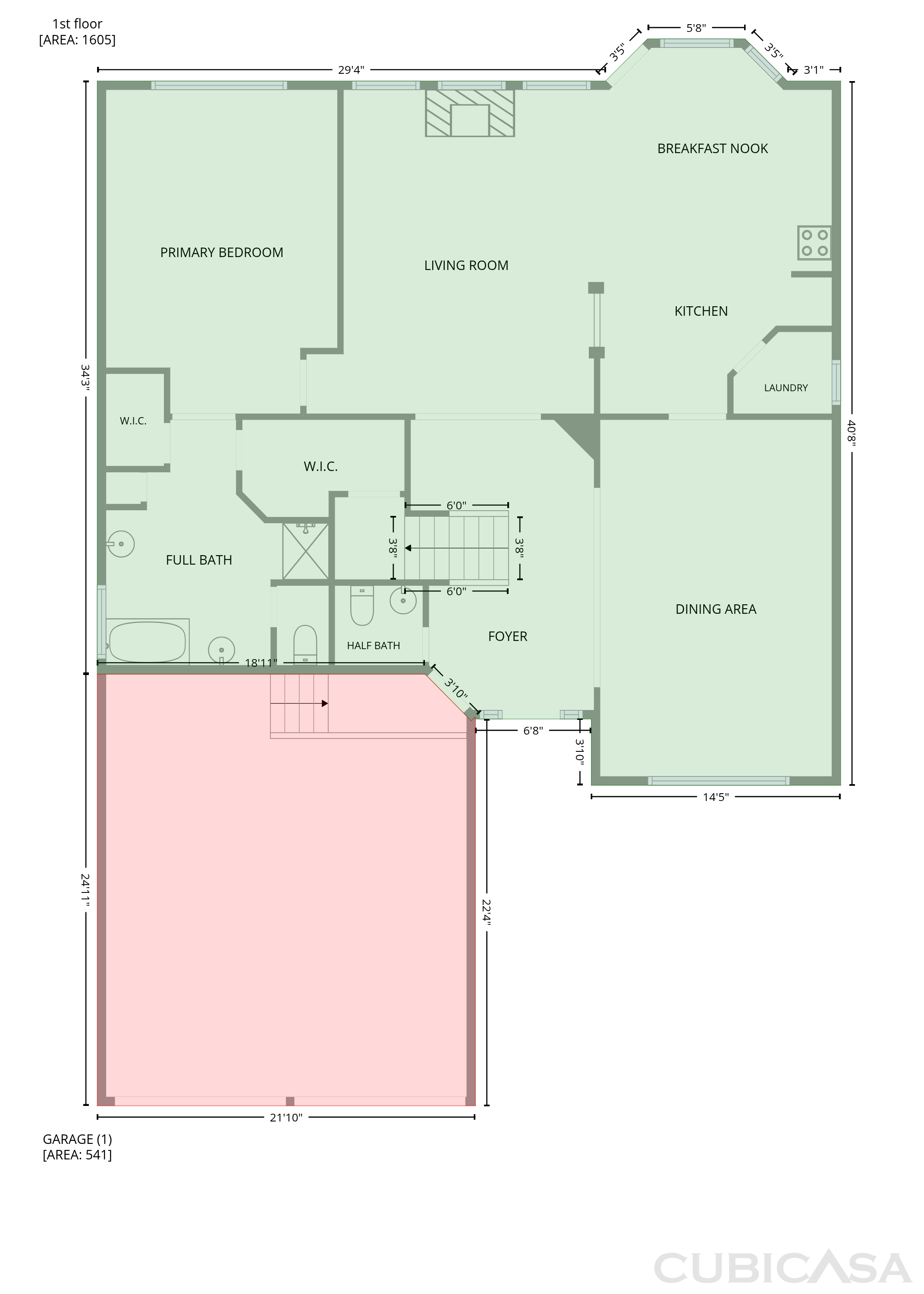 Main Floor of 5400 Ketch Ct, Austin, TX