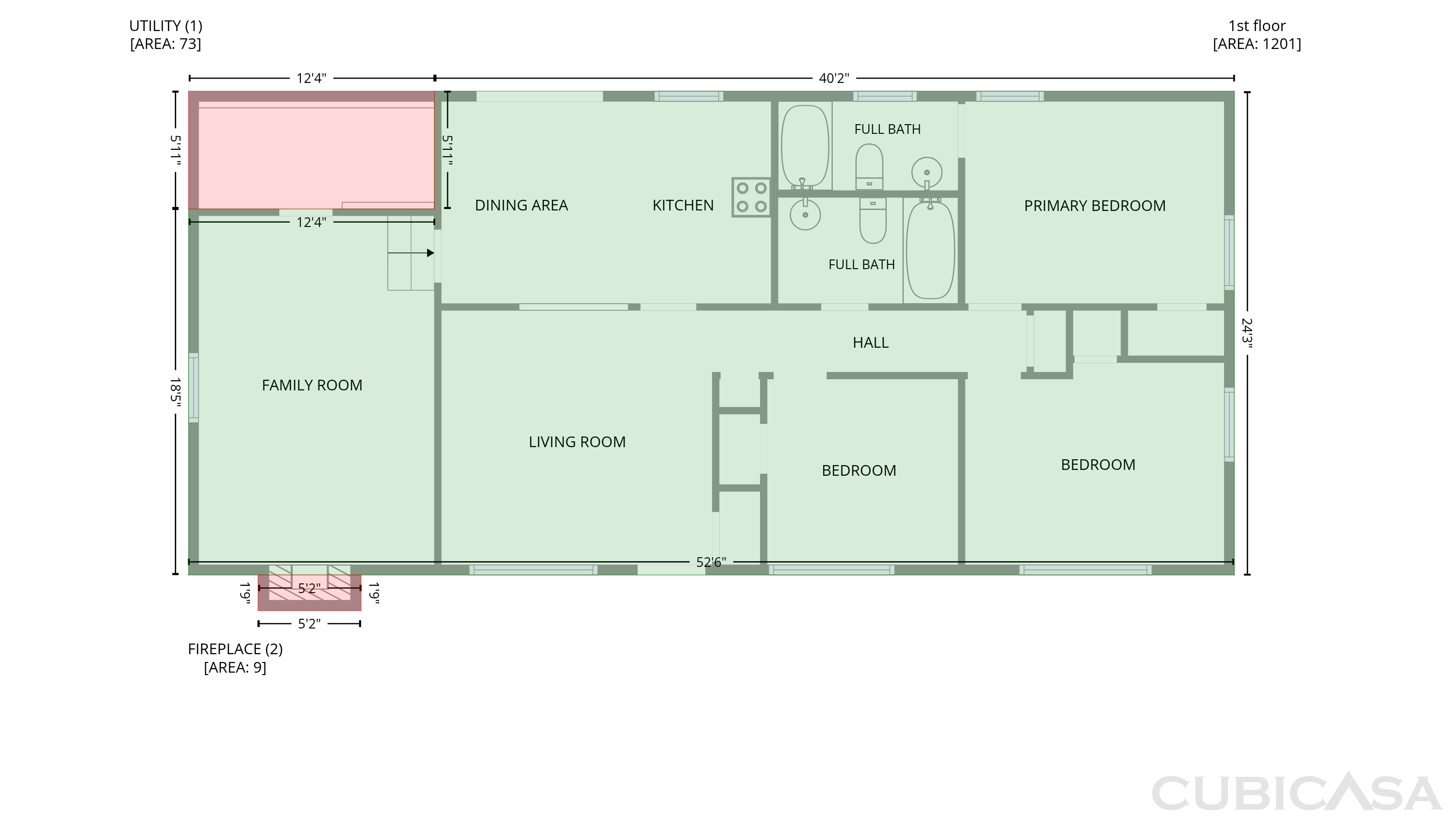 Main Floor of 598 Alexandria Rd SW, Jacksonville, AL