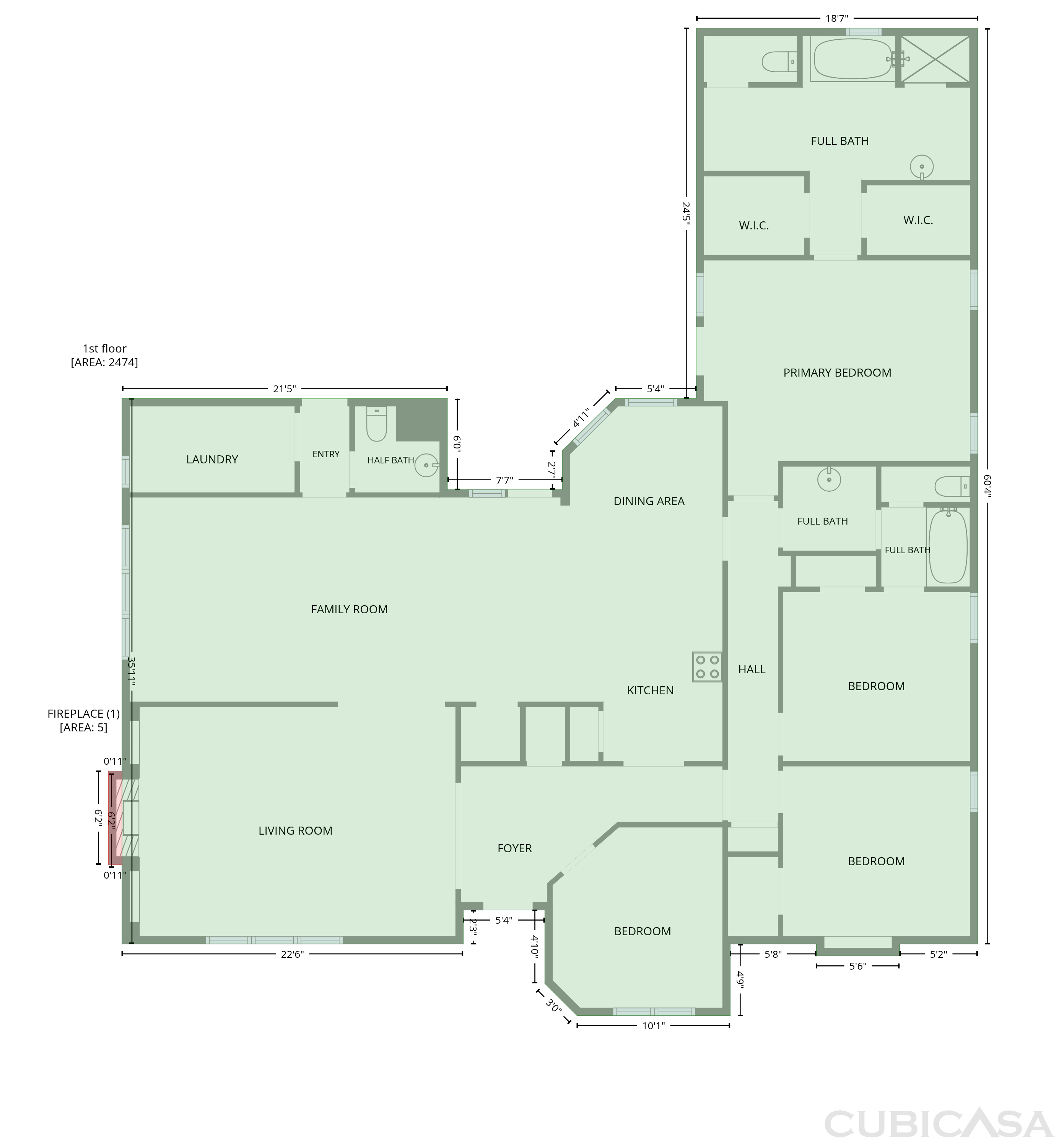 Main Floor of 9 Muirfield Ct, Roanoke, TX