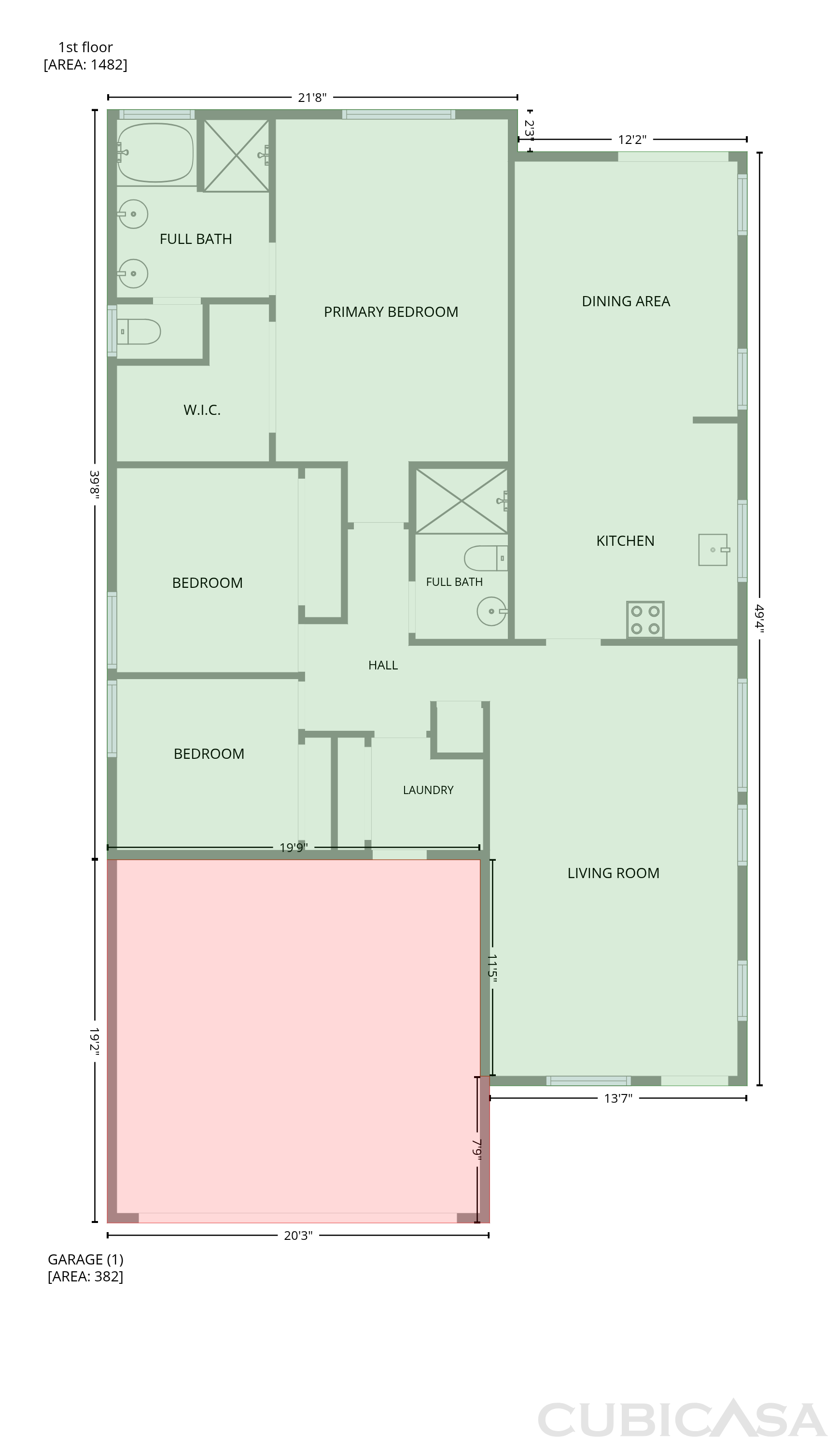 Main Floor of 8032 Tailwind Ave, Las Vegas, NV
