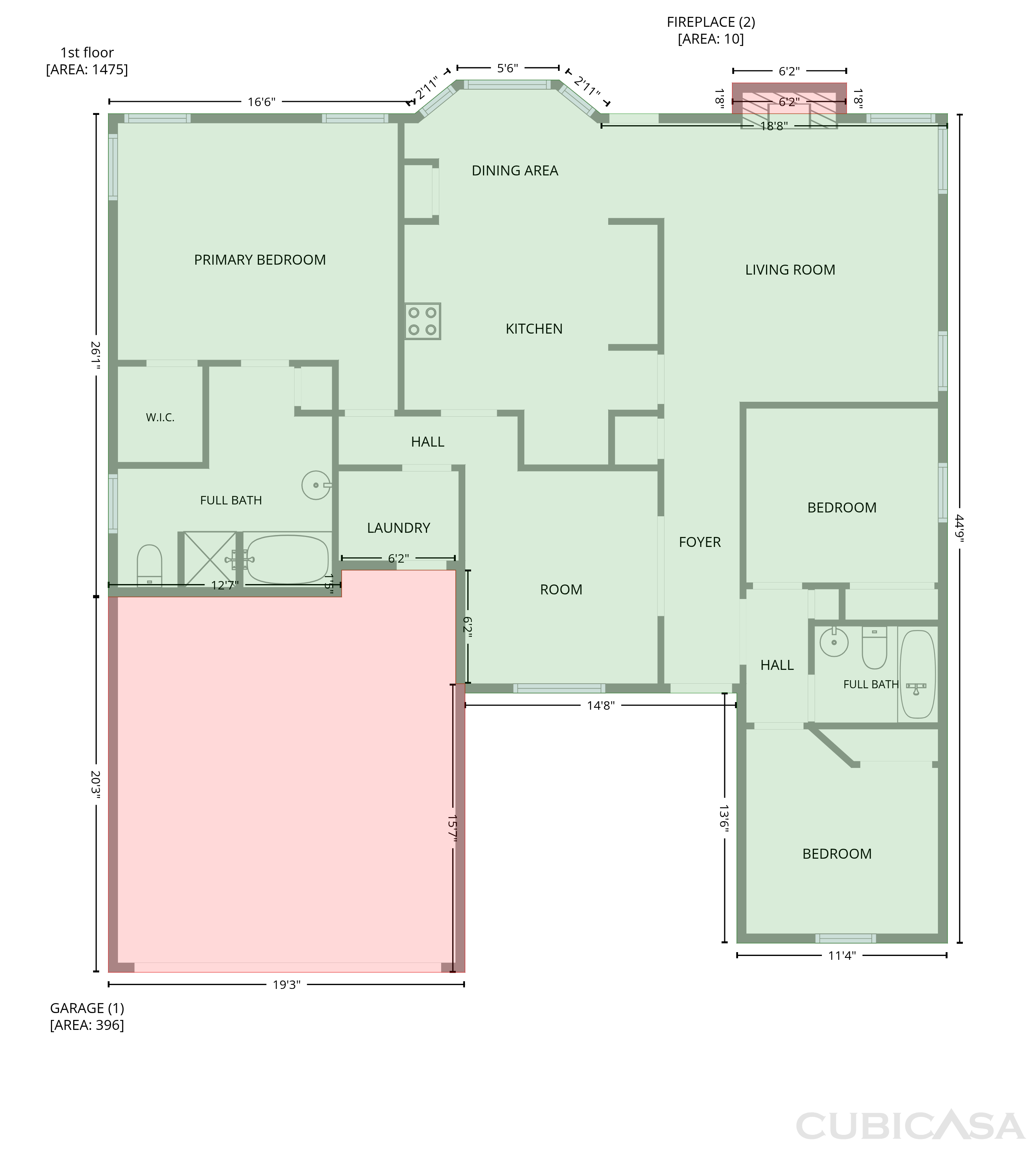 Main Floor of 21 Glenhawk Loop, Irmo, SC