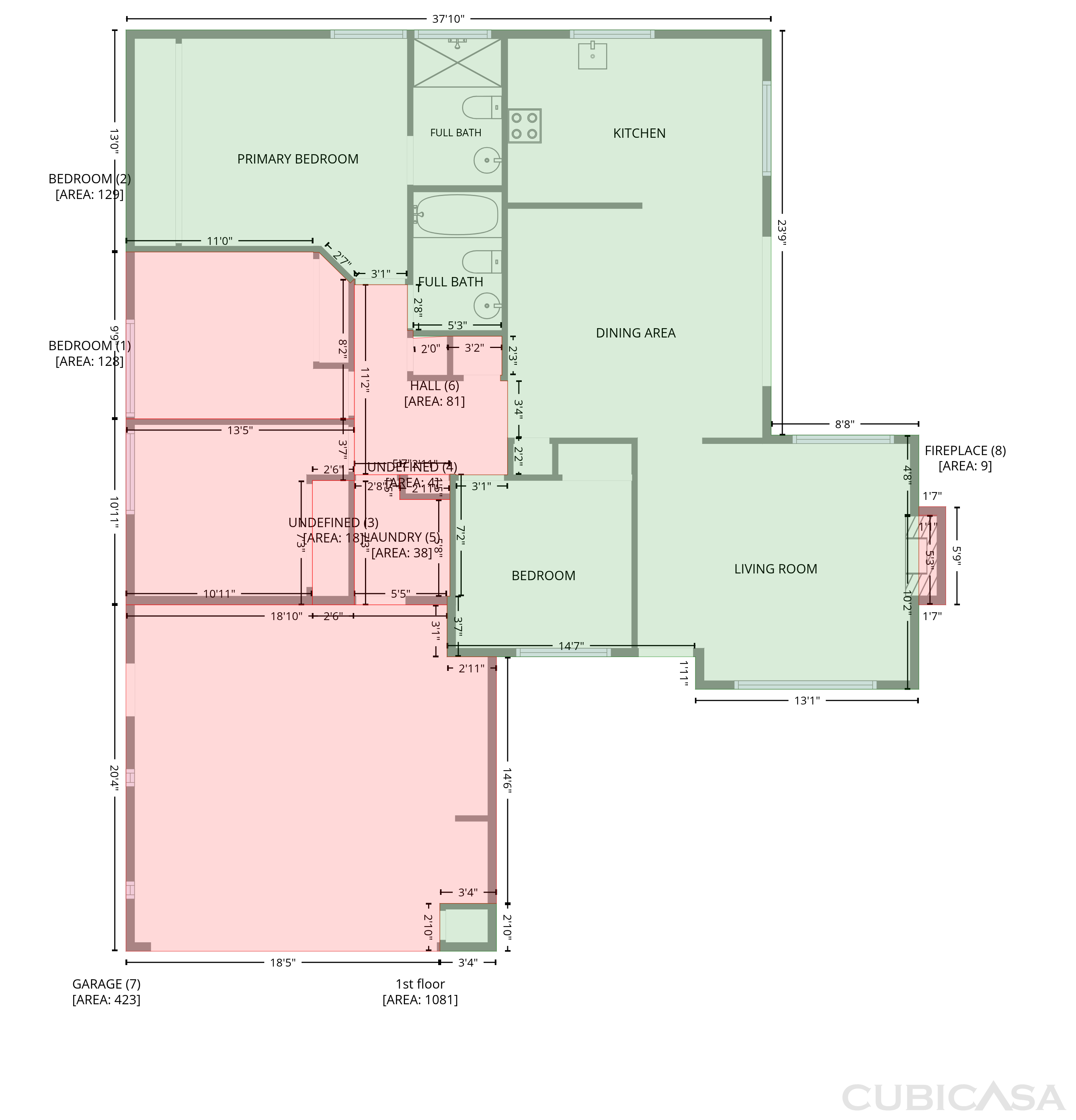 Main Floor of 6300 Seyferth Way, Sacramento, CA