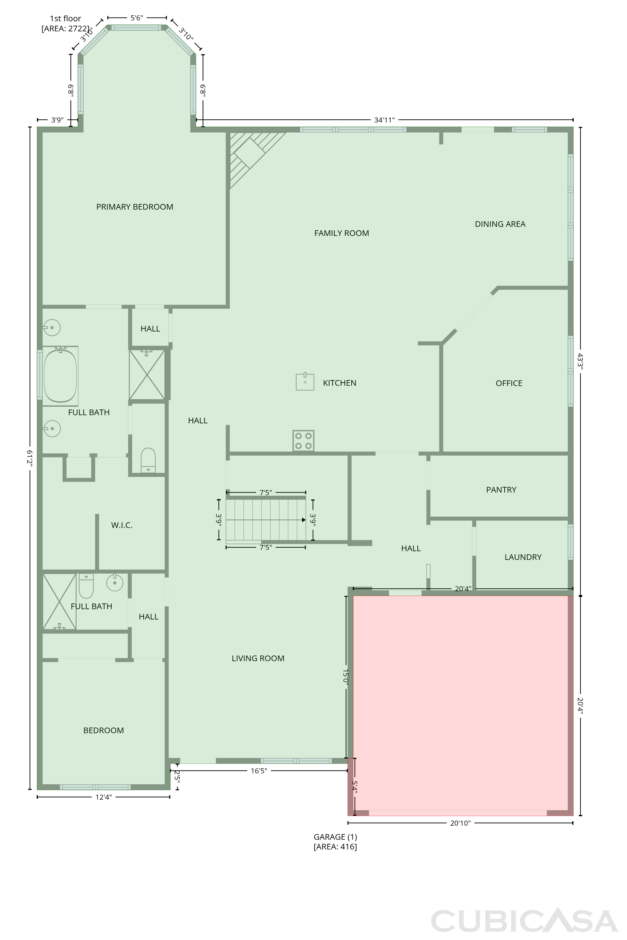 Main Floor of 7221 Durand Dr, Irving, TX