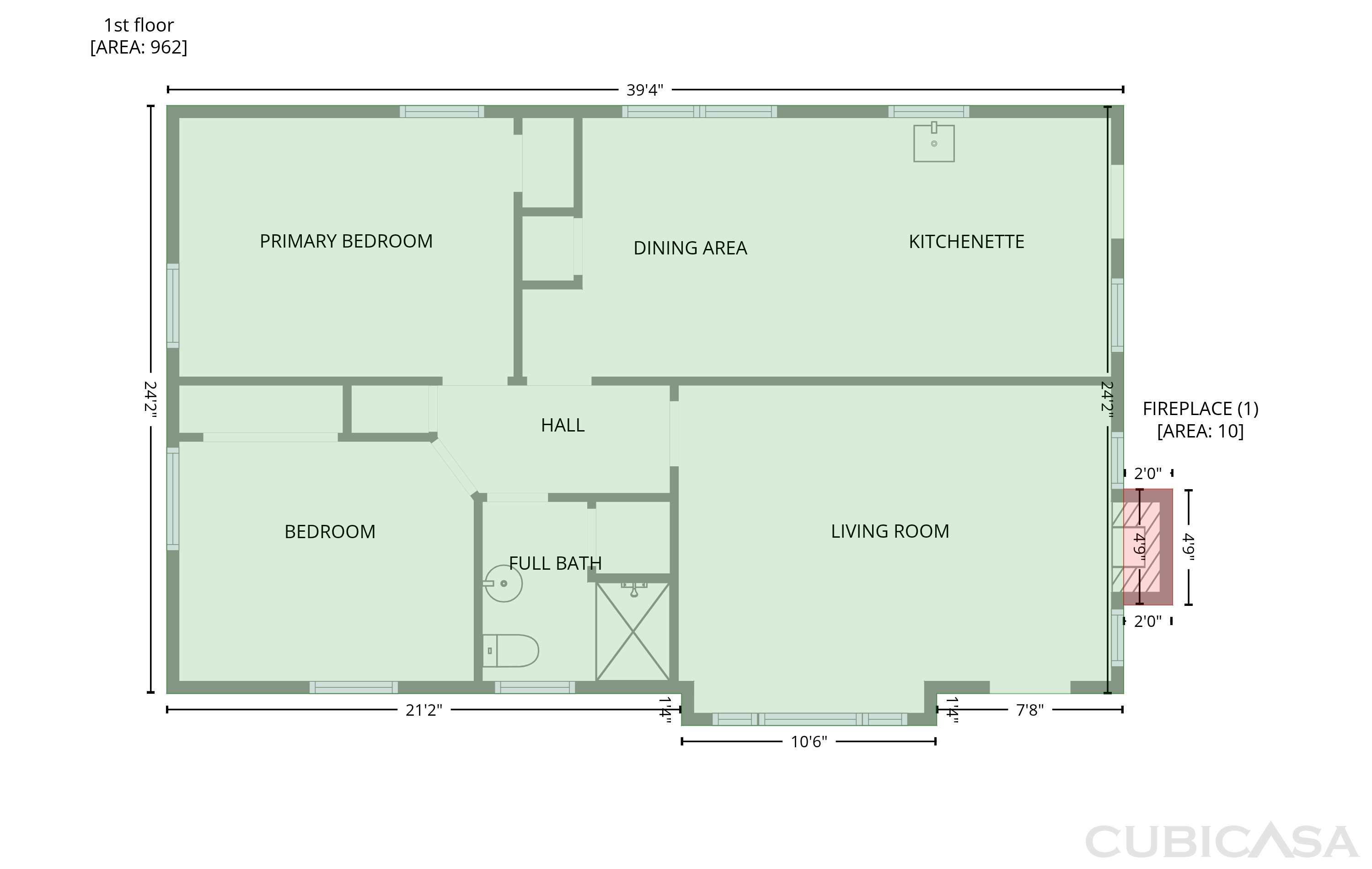 Main Floor of 113 Griggs St, Pageland, SC