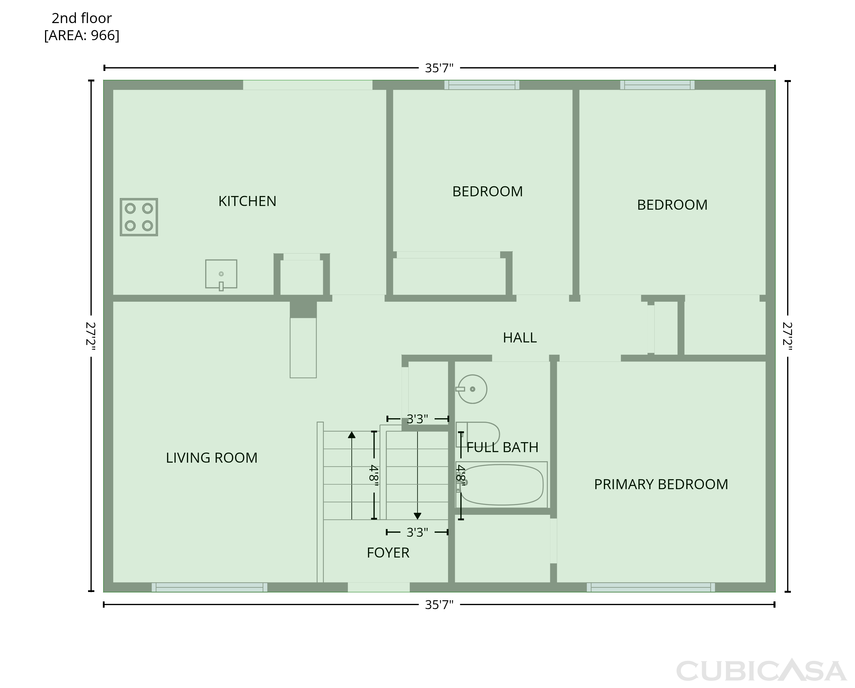 Second Floor of 3753 S Ohio Ave, Columbus, OH