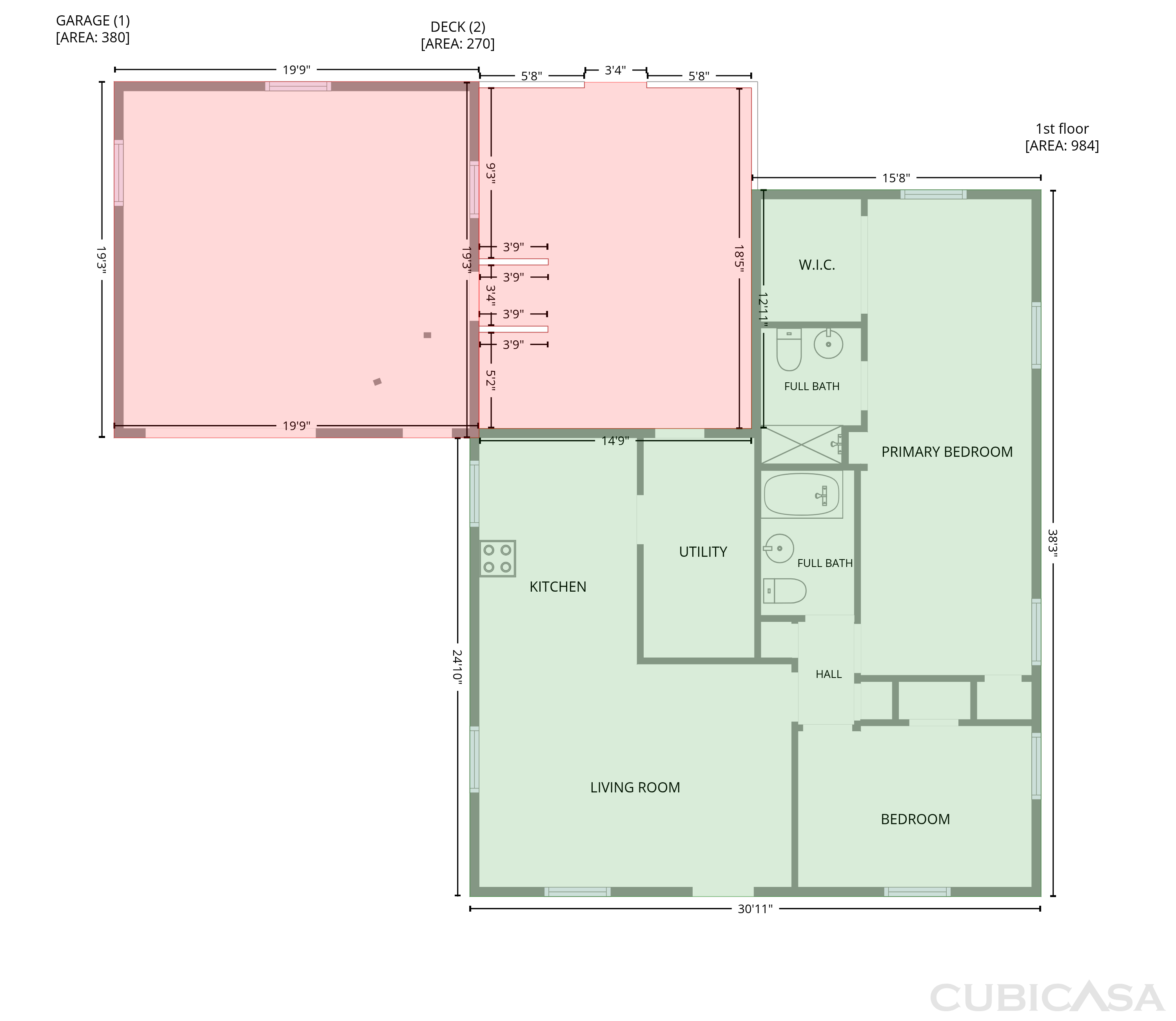 Main Floor of 2308 E 69th St, Indianapolis, IN