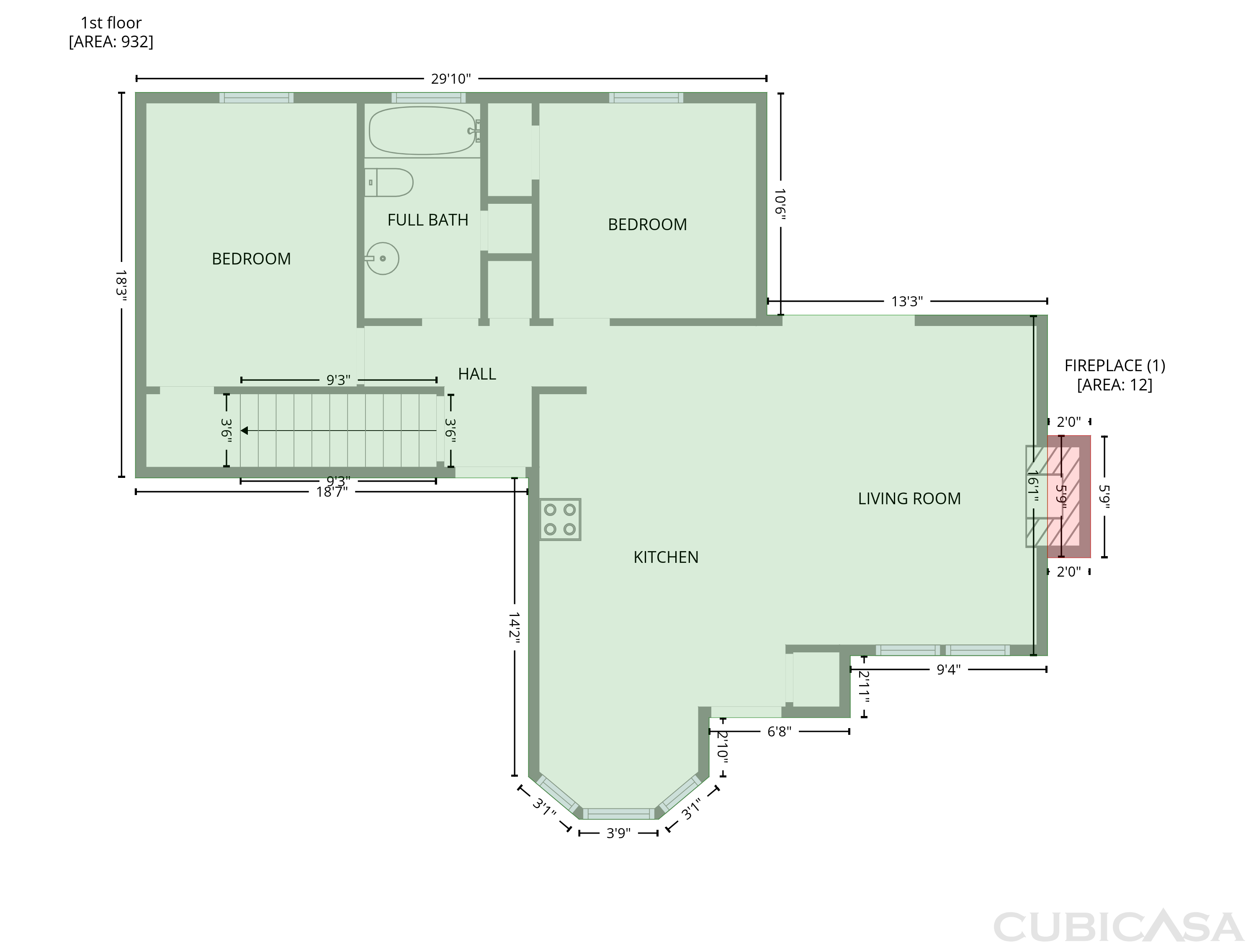 Main Floor of 6612 Lakeside Dr, Lake Worth, TX