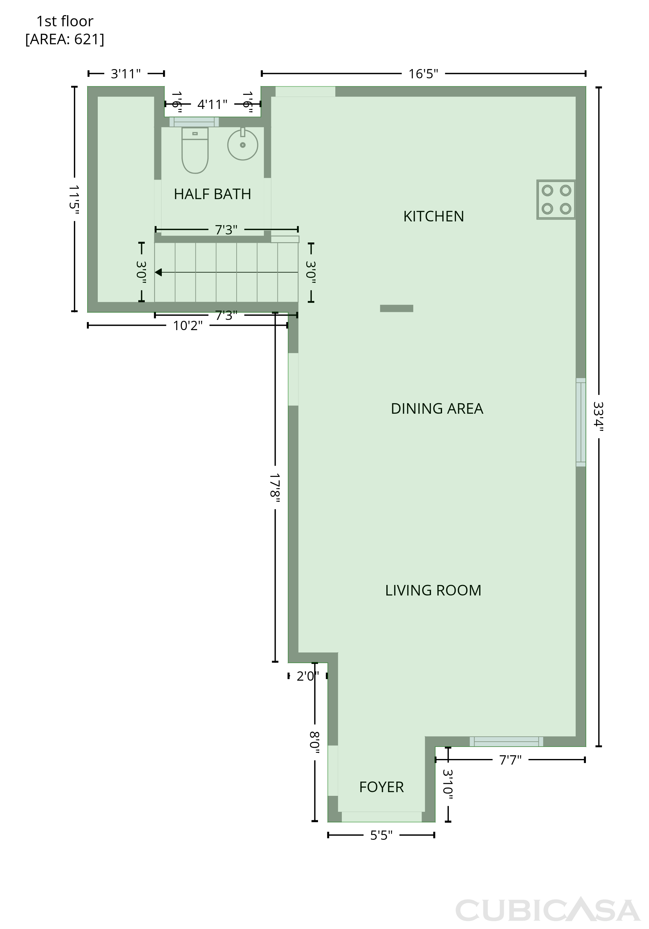 Main Floor of 1310 Horizon Village Ave, Las Vegas, NV