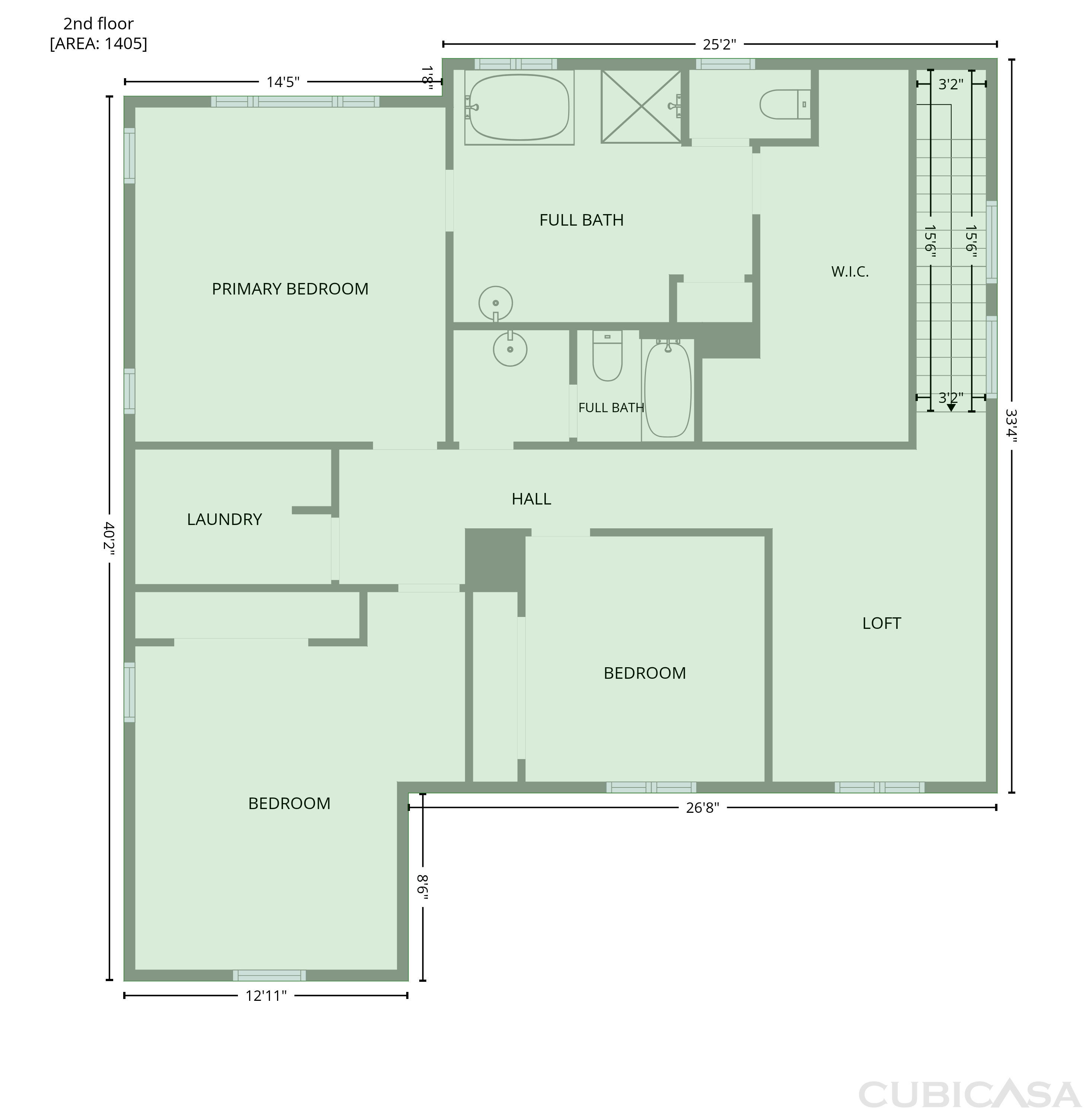 Second Floor of 5440 Ironwood Ave, Tracy, CA