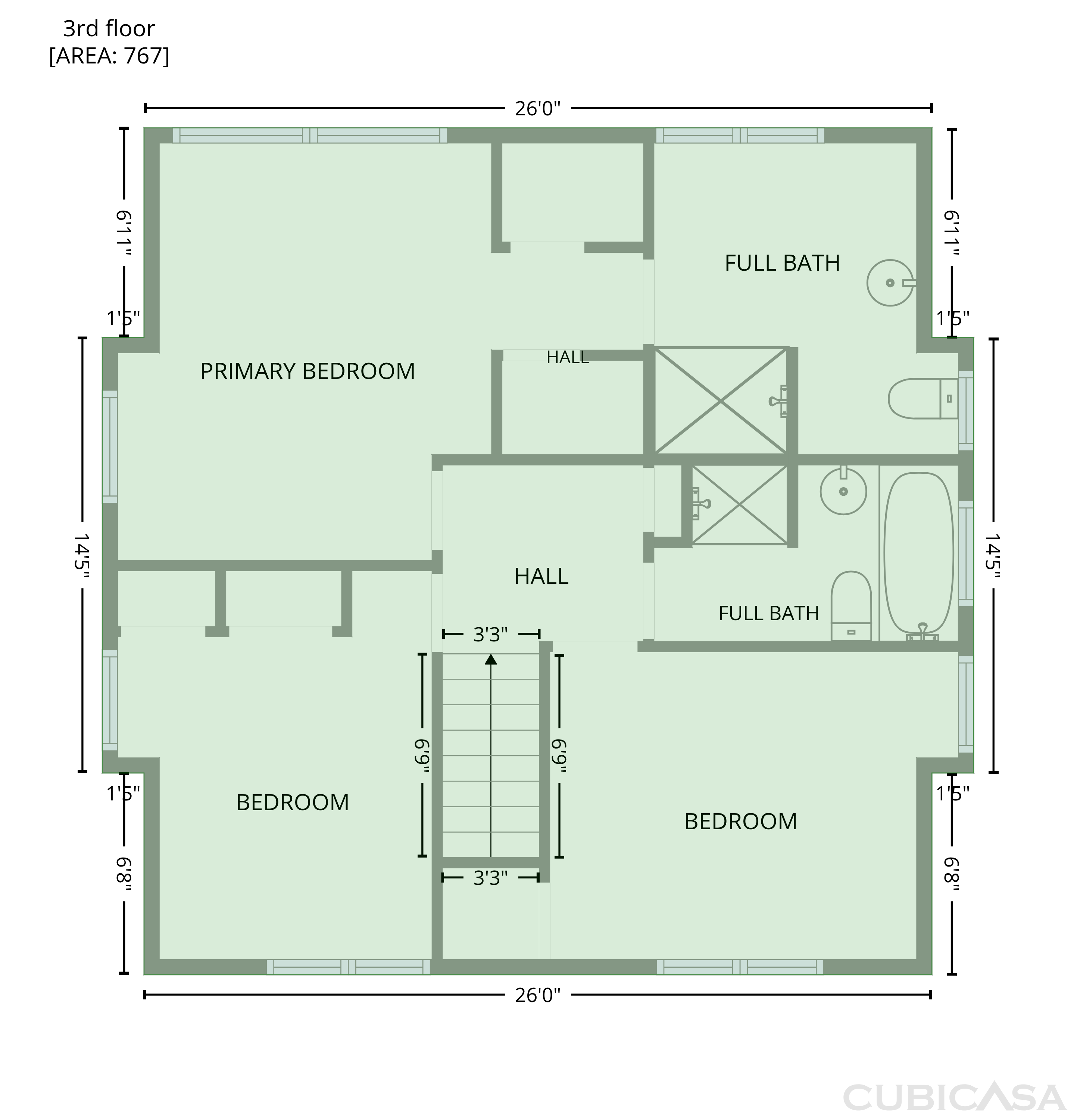 Floor 4 of 50 E Summit St, Chagrin Falls, OH